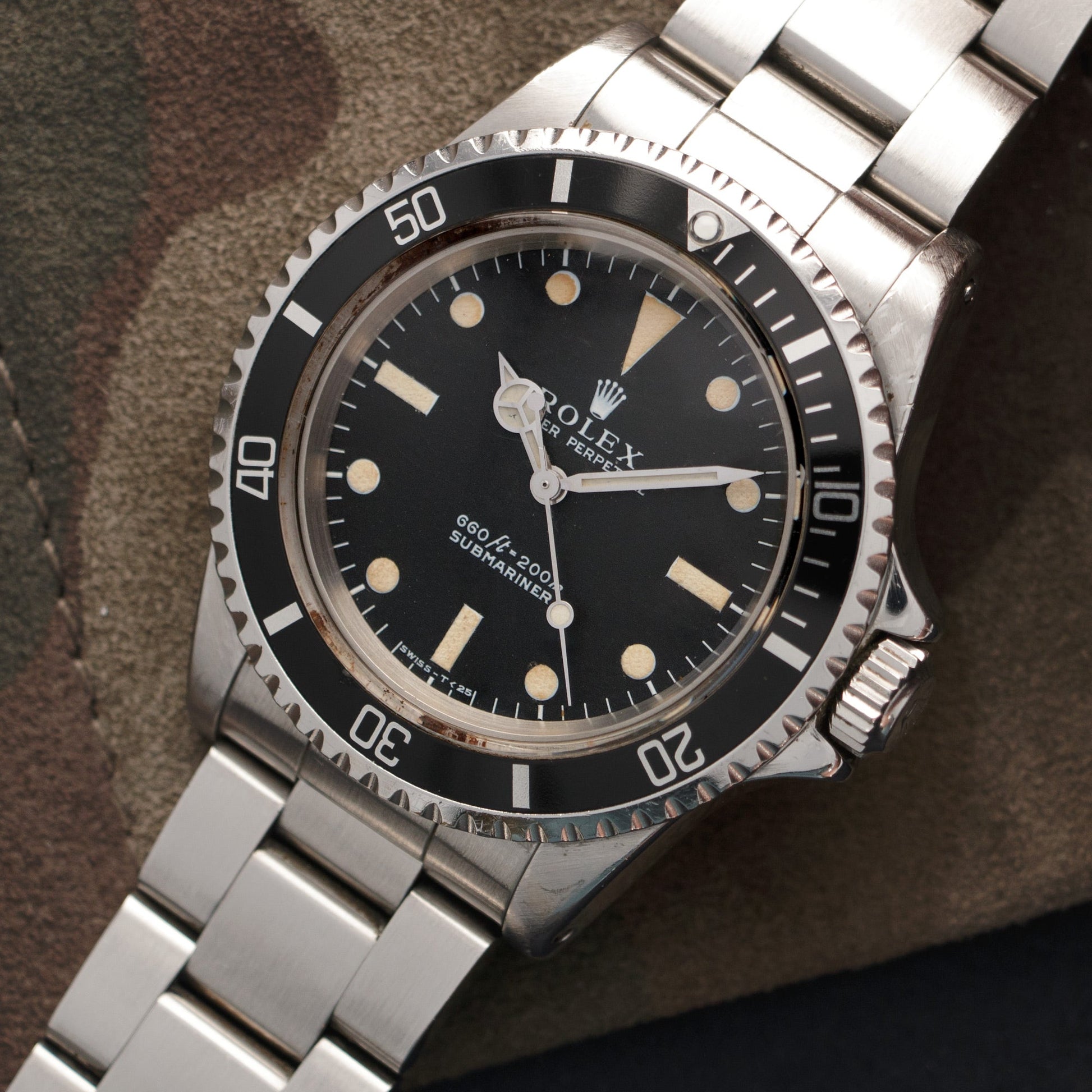 Rolex Submariner Watch Ref. 5513, Circa 1970