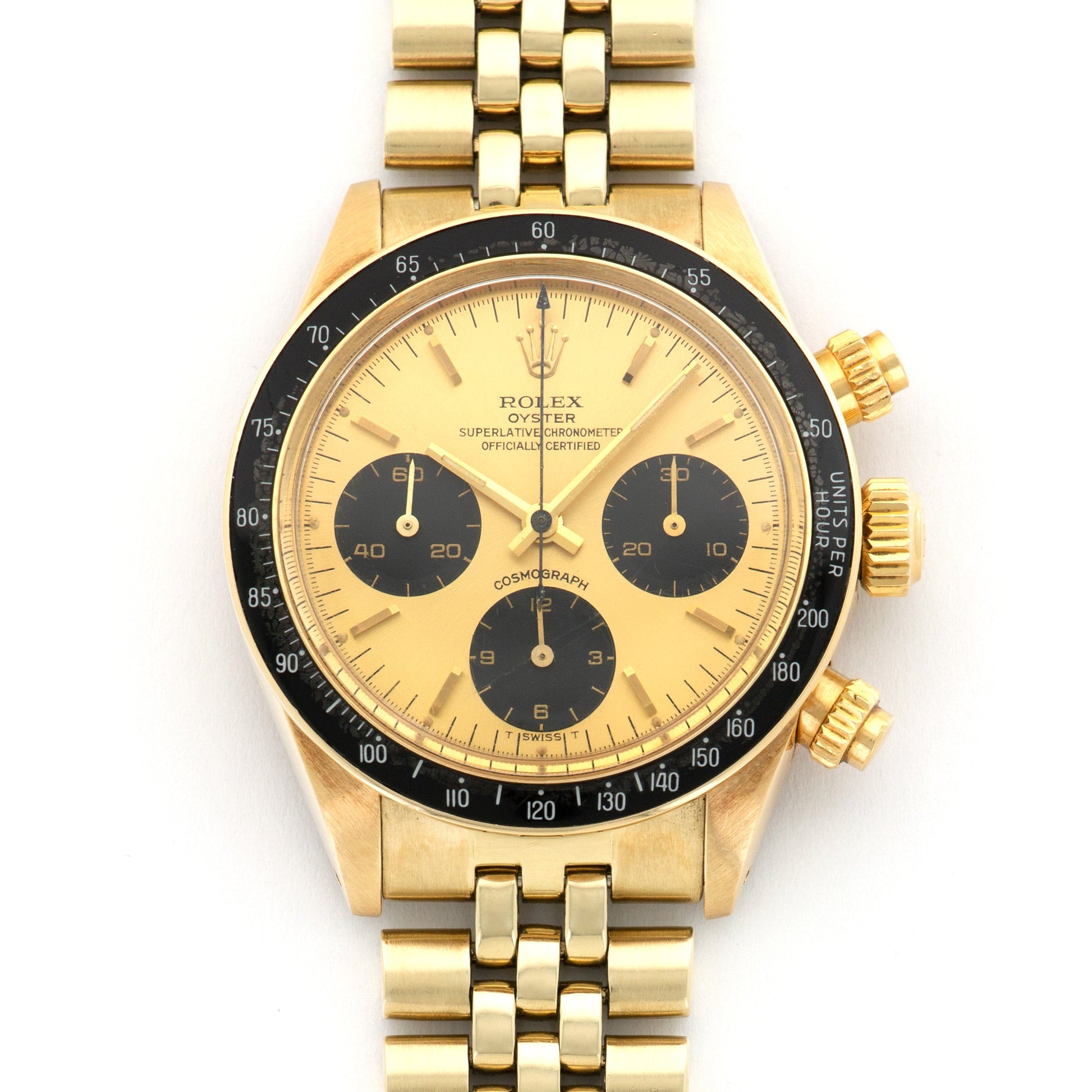 Rolex Yellow Gold Cosmograph Daytona Watch Ref. 6263