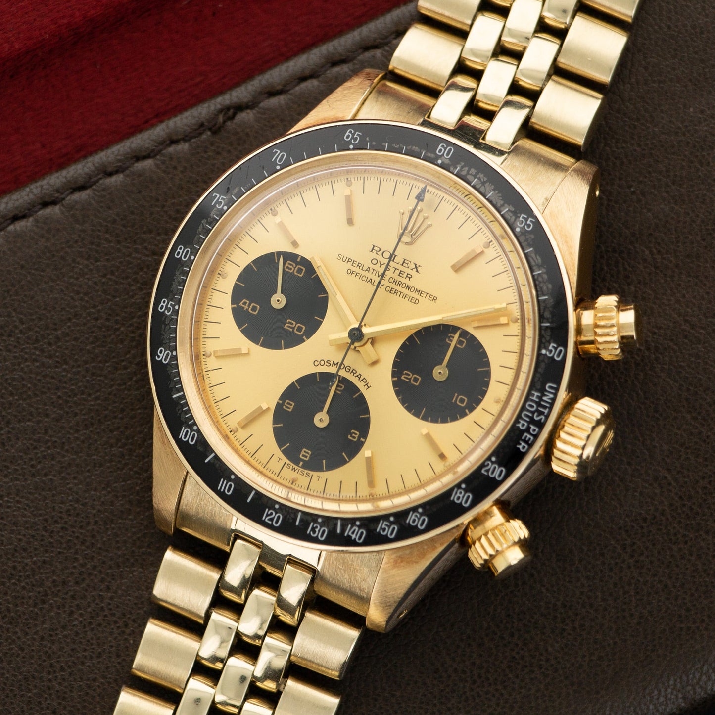 Rolex Yellow Gold Cosmograph Daytona Watch Ref. 6263