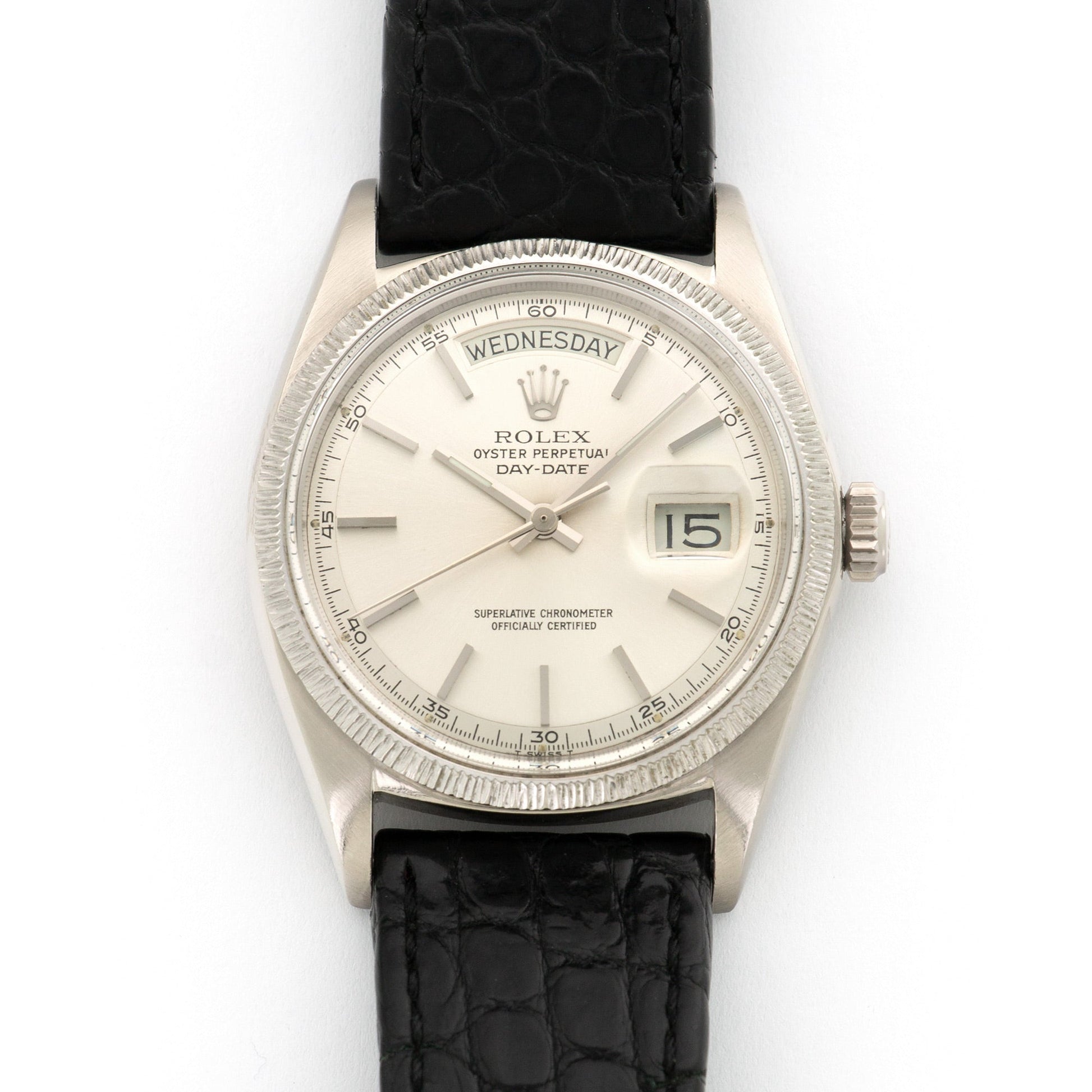 Rolex White Gold Day-Date Watch Ref. 1807