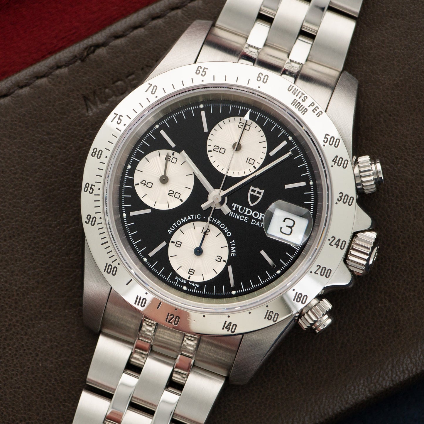 Tudor Prince Date Chrono Time Watch, Ref. 79280