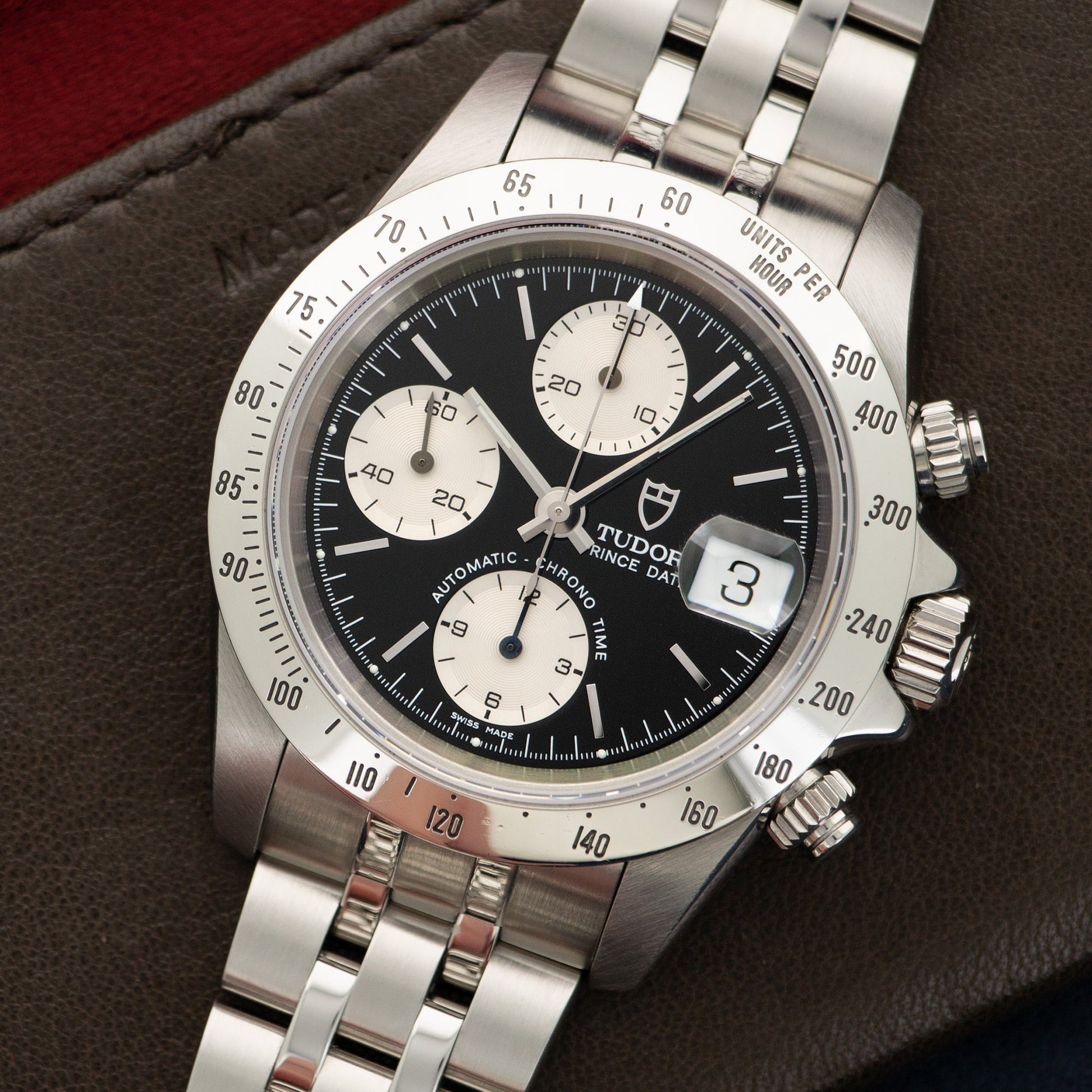 Tudor Prince Date Chrono Time Watch, Ref. 79280