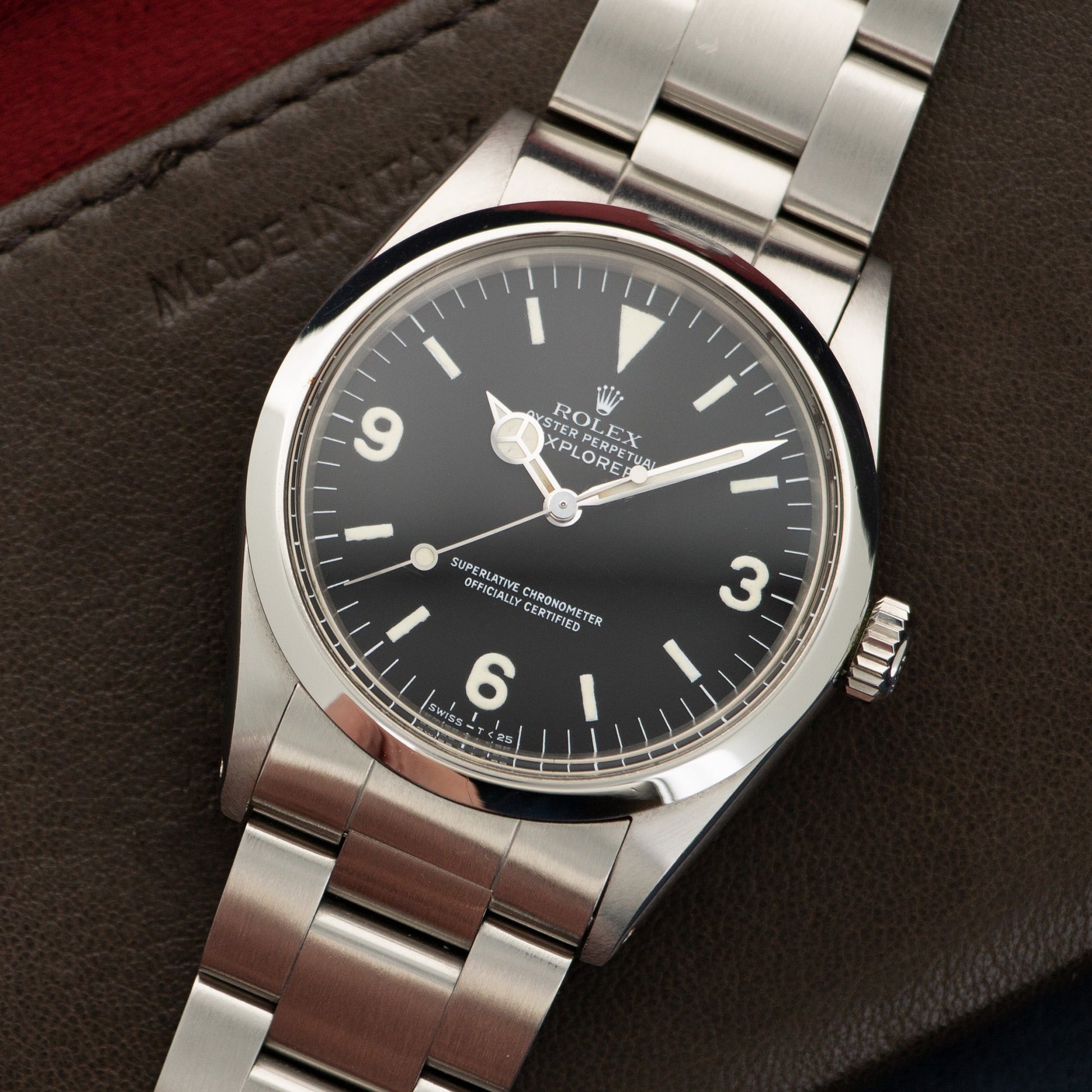 Rolex Steel Explorer Watch Ref. 1016