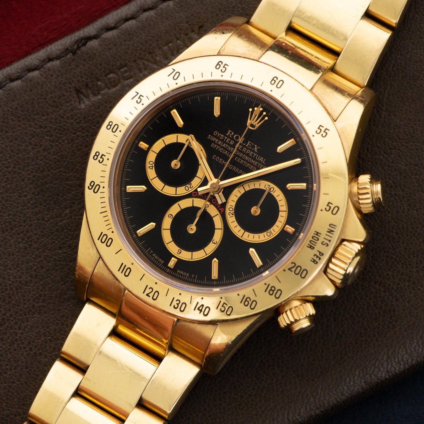 Rolex Yellow Gold Cosmograph R-Series Floating Daytona Watch Ref. 16528