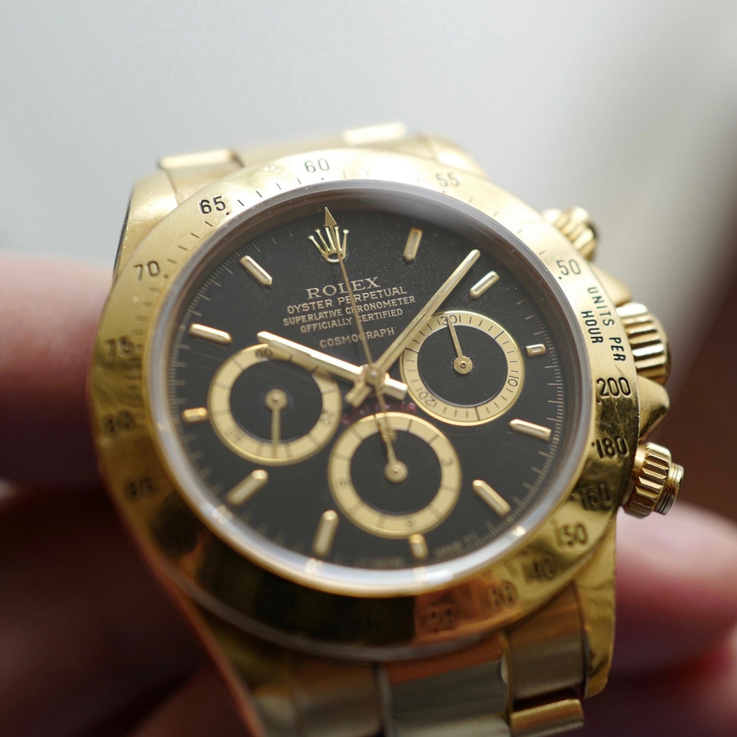 Rolex Yellow Gold Cosmograph R-Series Floating Daytona Watch Ref. 16528