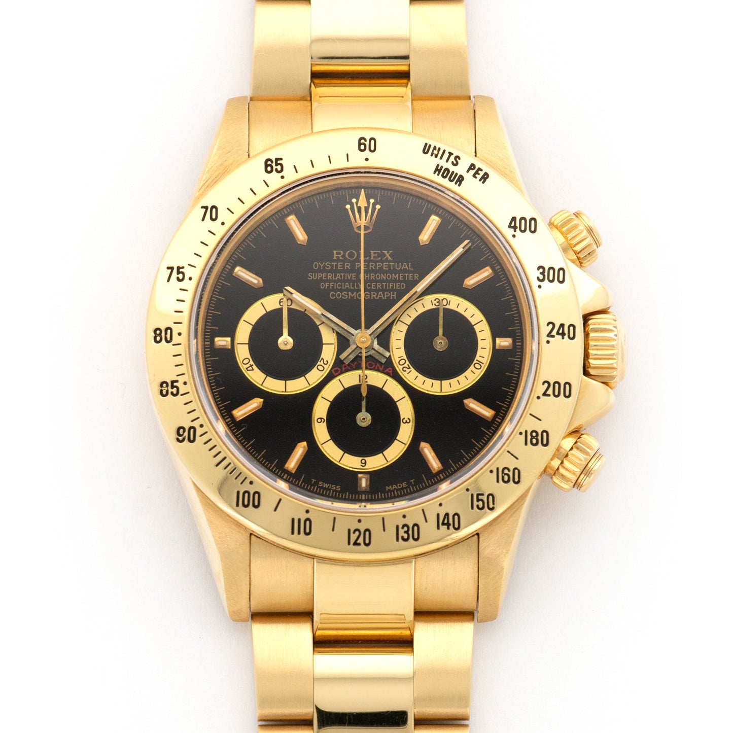 Rolex Yellow Gold Daytona Zenith Watch Ref. 16528