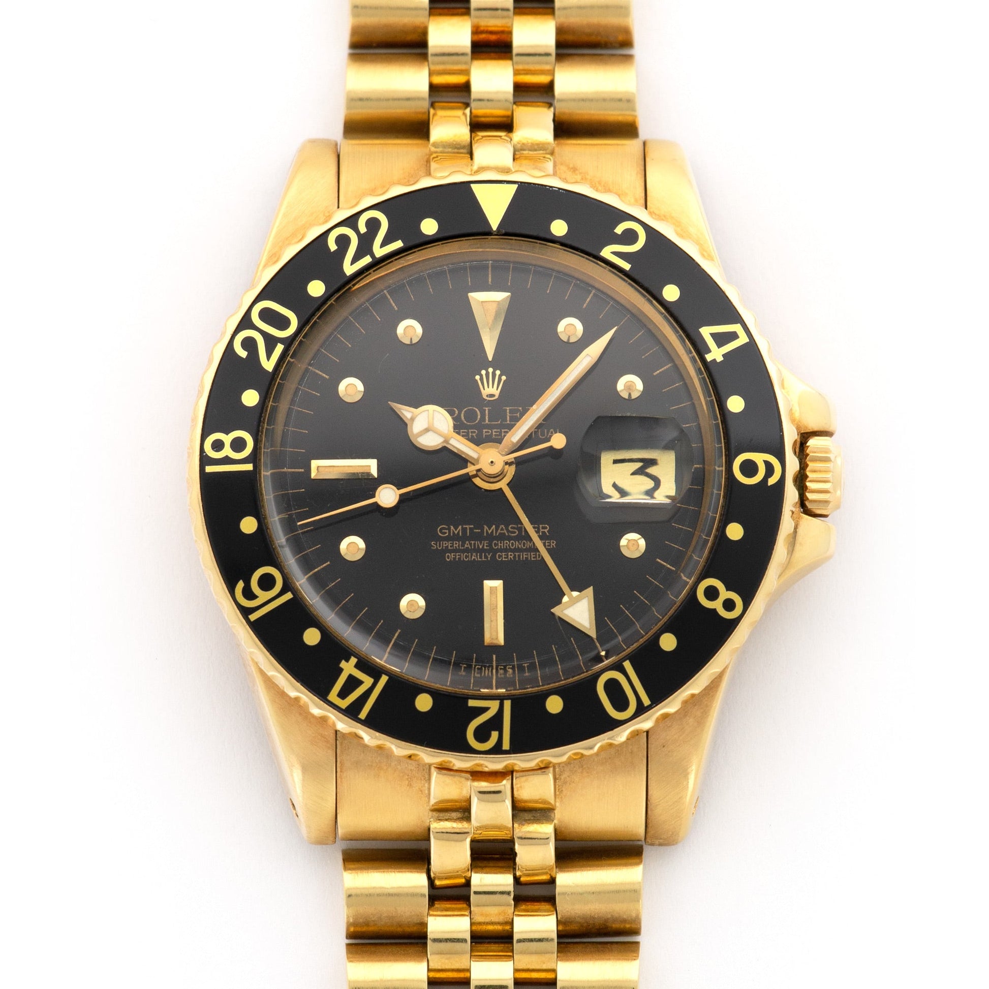 Rolex Yellow Gold GMT-Master Ref. 1675