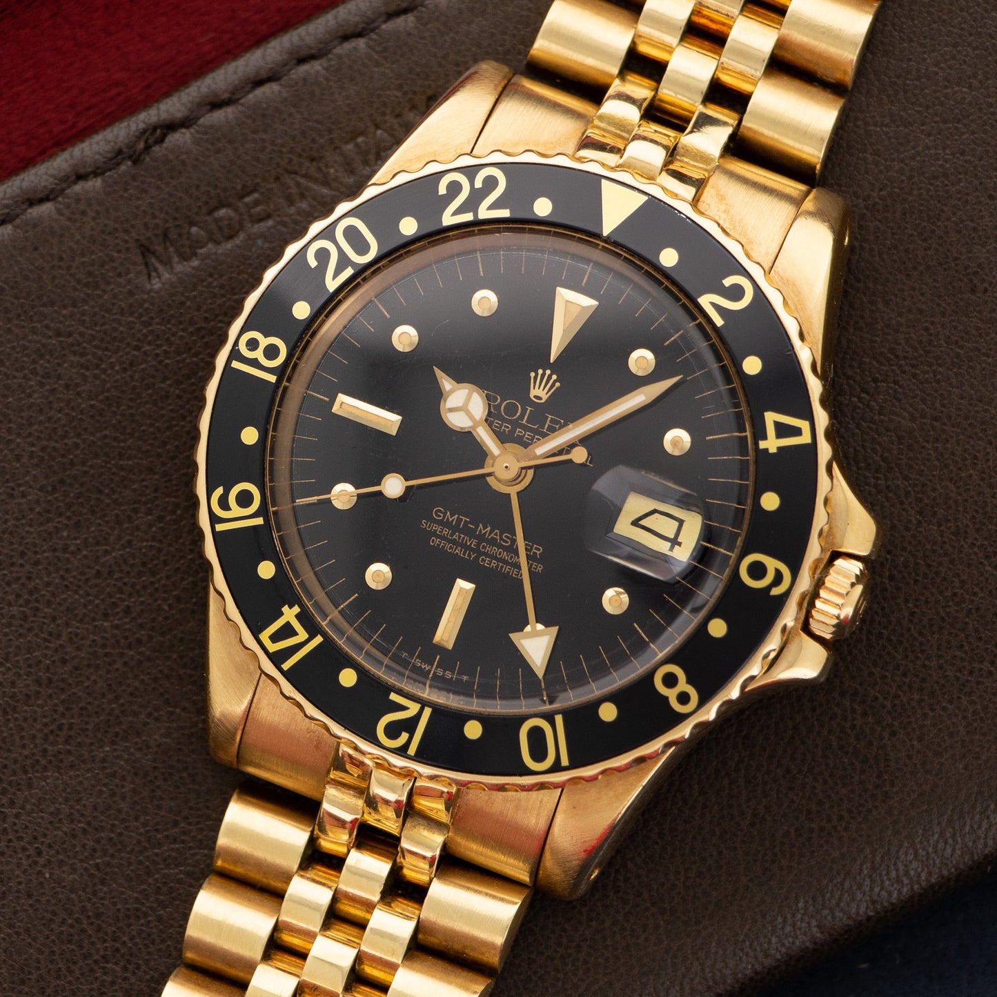 Rolex Yellow Gold GMT-Master Ref. 1675