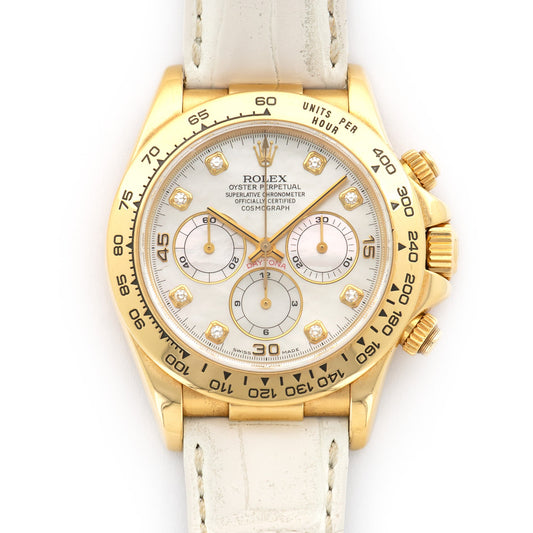 Rolex Yellow Gold Daytona Zenith Watch Ref. 16518