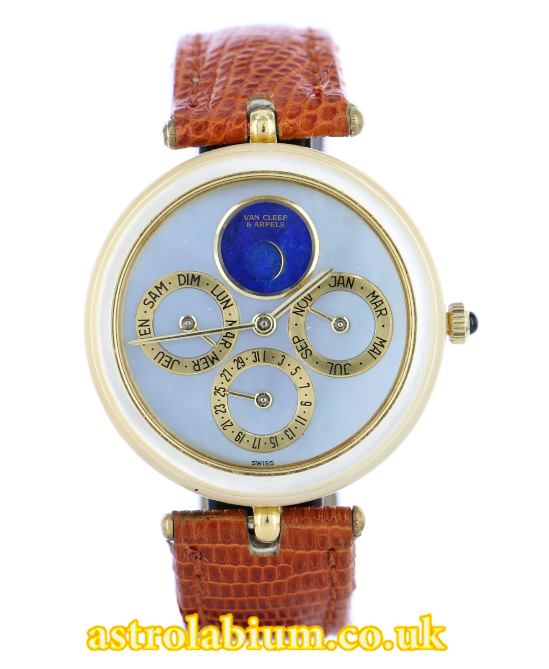 Van Cleep & Arpels Perpetual Mother Of Pearl 18K