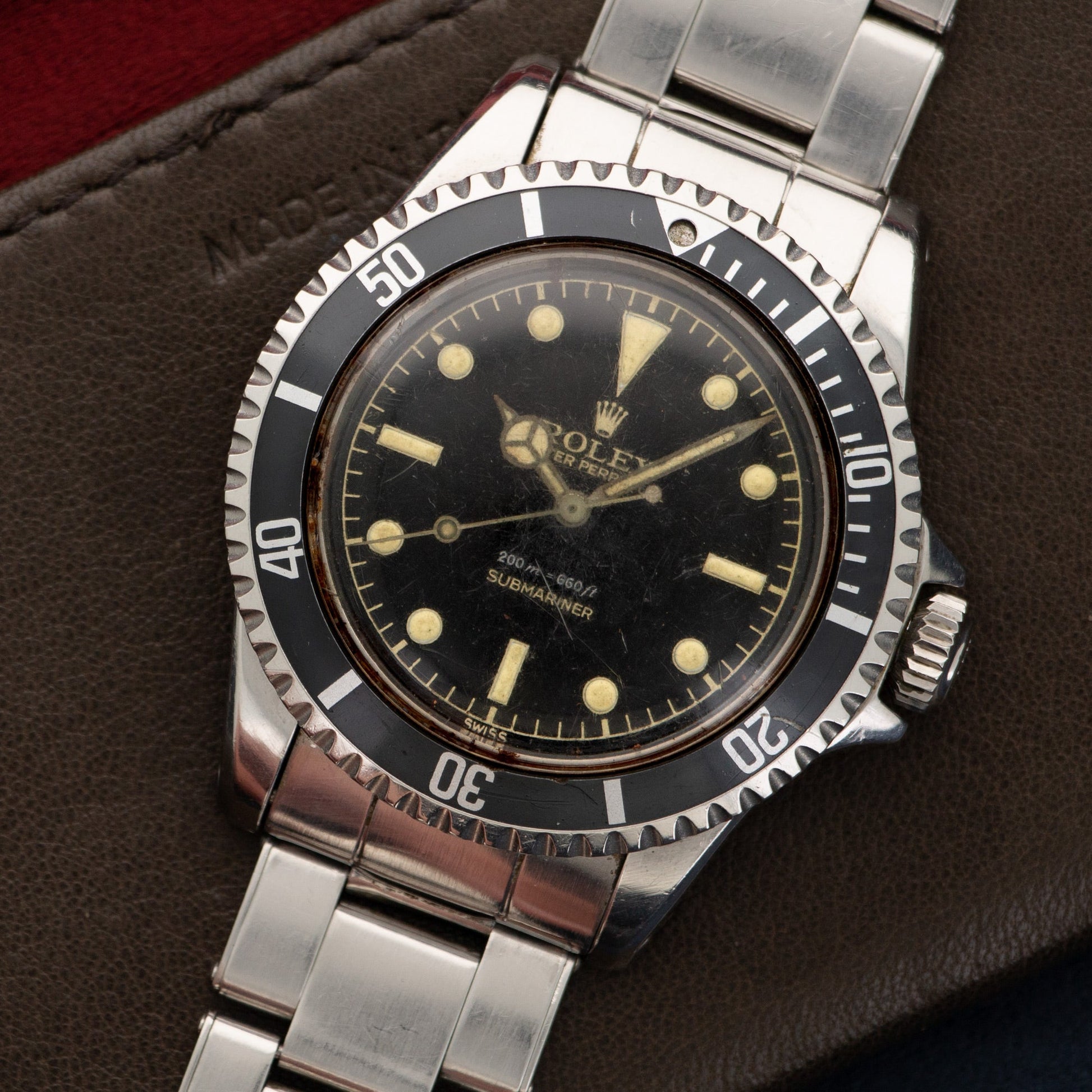 Rolex Submariner Gilt Chapter Ring Watch Ref. 5512