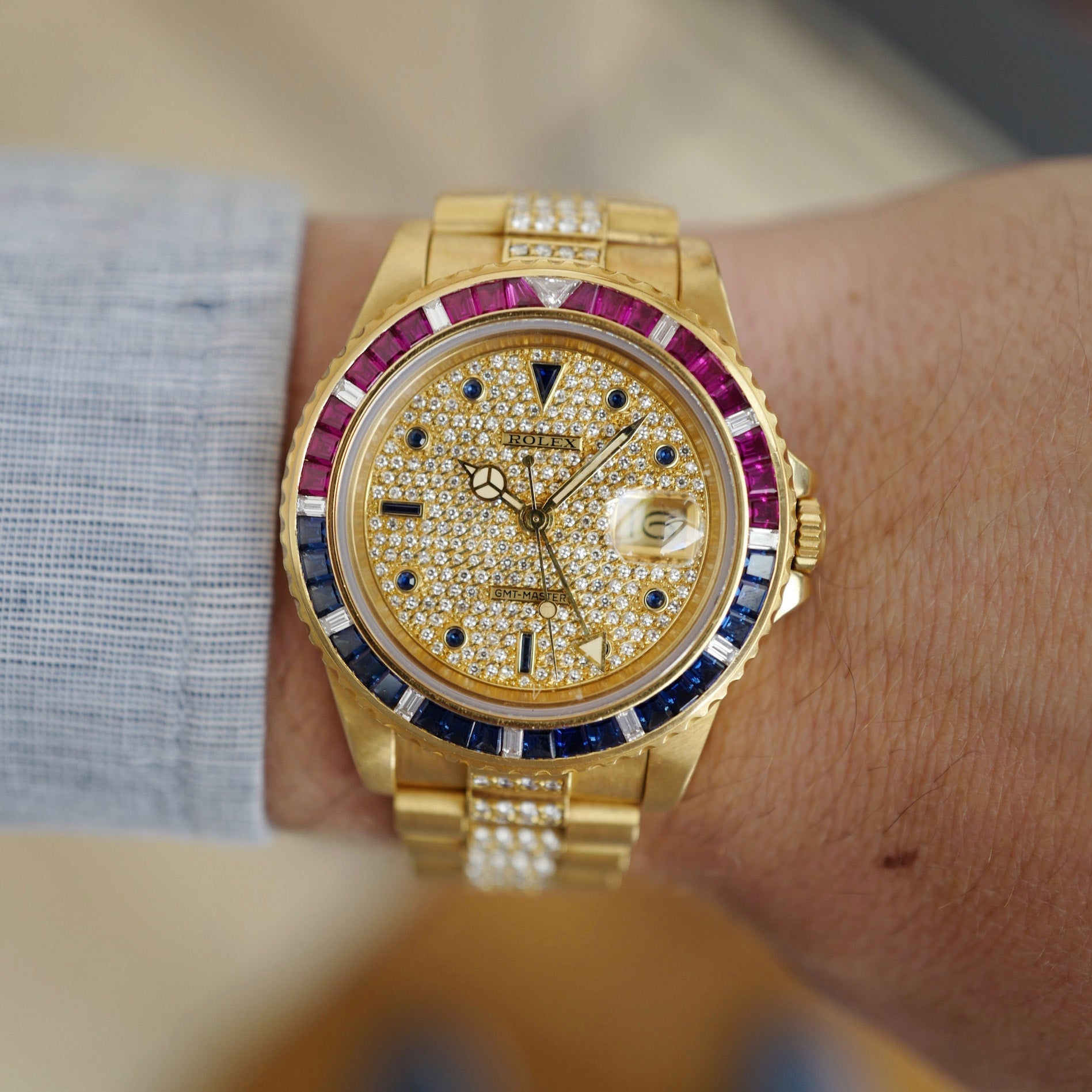 Rolex Yellow Gold GMT-Master Watch Ref. 16758 SARU