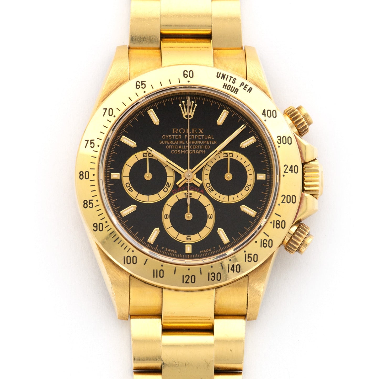 Rolex Yellow Gold Cosmograph Daytona Watch Ref. 16528