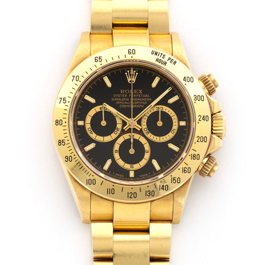 Rolex Yellow Gold Cosmograph Daytona Watch Ref. 16528