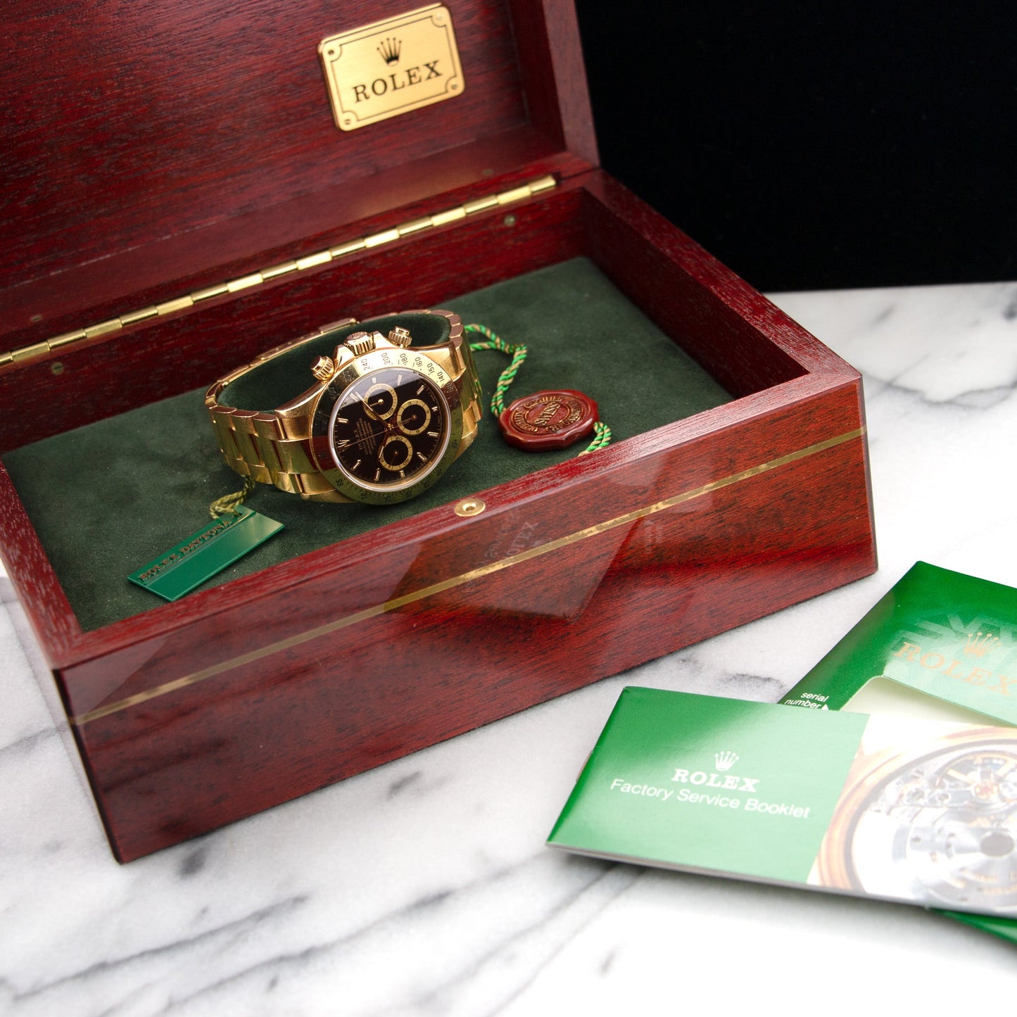 Rolex Yellow Gold Cosmograph Daytona Watch Ref. 16528