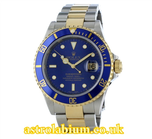 Rolex Submariner 16613 Steel & Gold