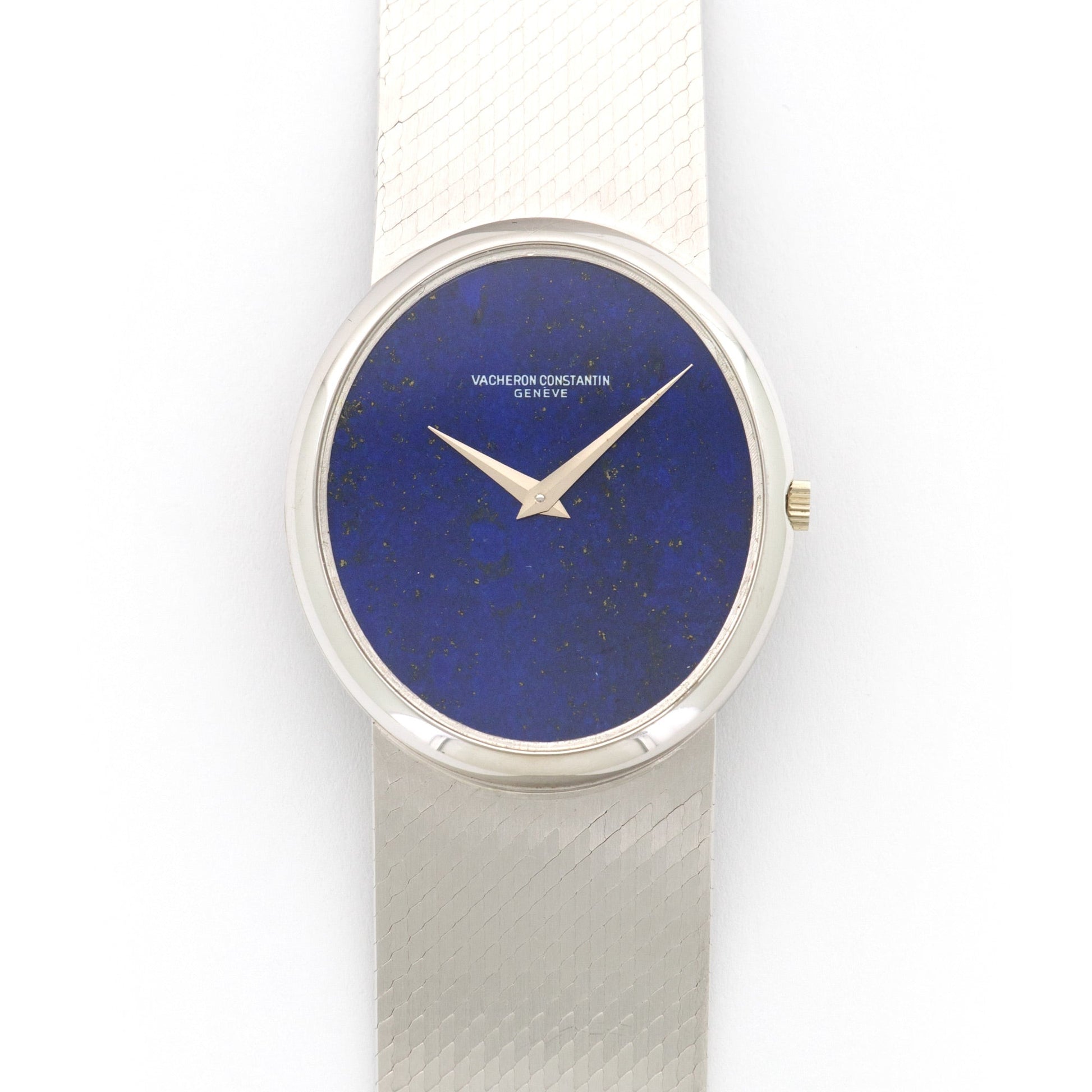 Vacheron Constantin White Gold Lapis Dial Watch