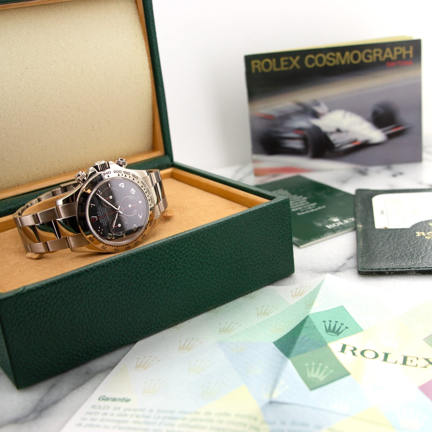 Rolex White Gold Cosmograph Daytona Watch Ref. 116509