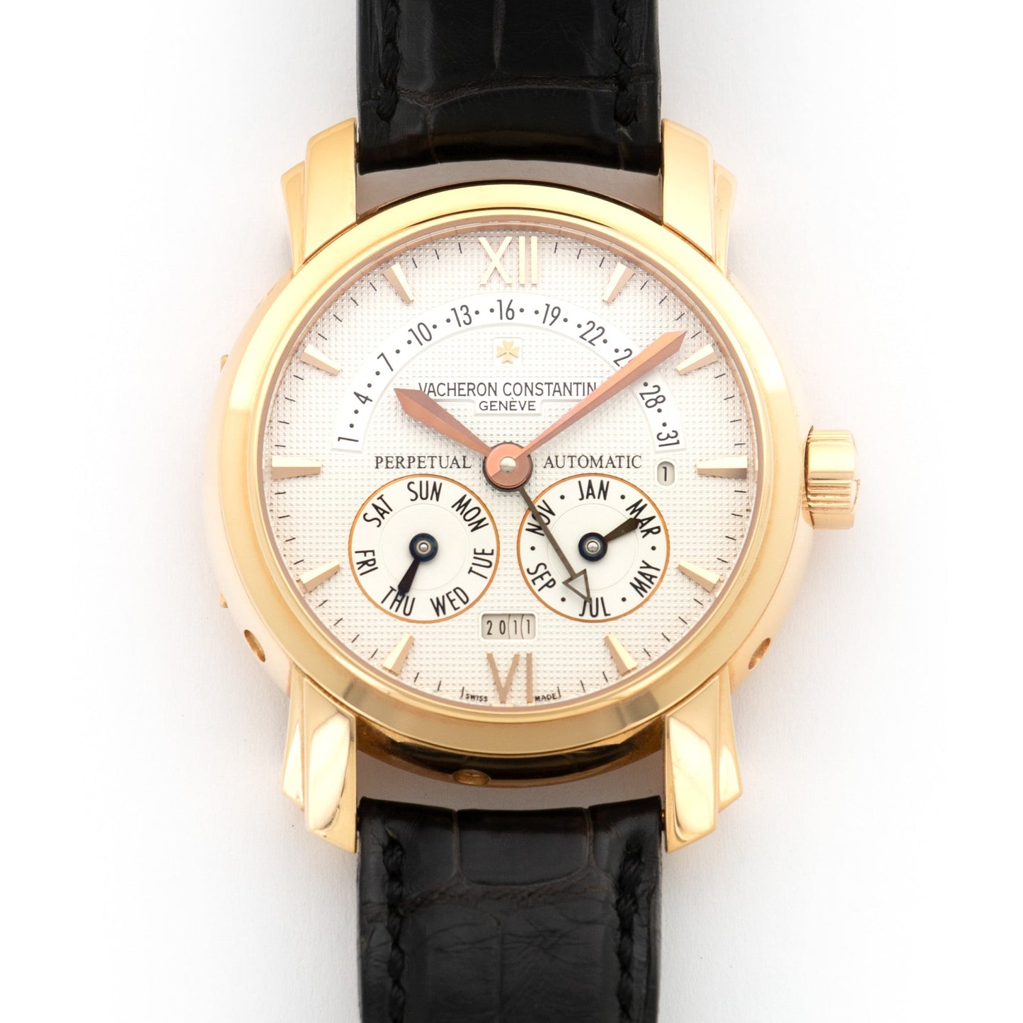 Vacheron Constantin Rose Gold 31 Day Retrograde Perpetual Calendar Watch