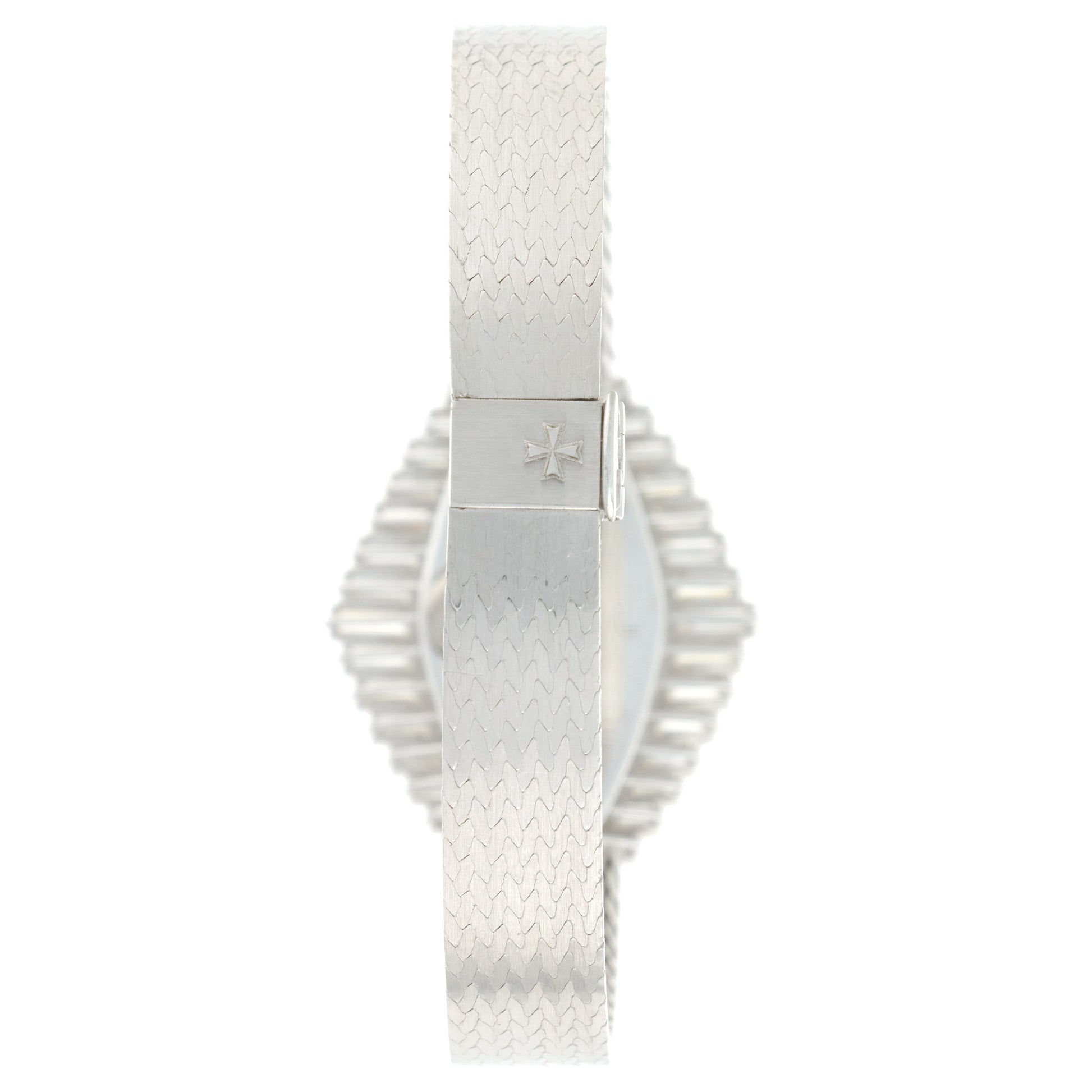 Vacheron Constantin White Gold Baguette Diamond Watch