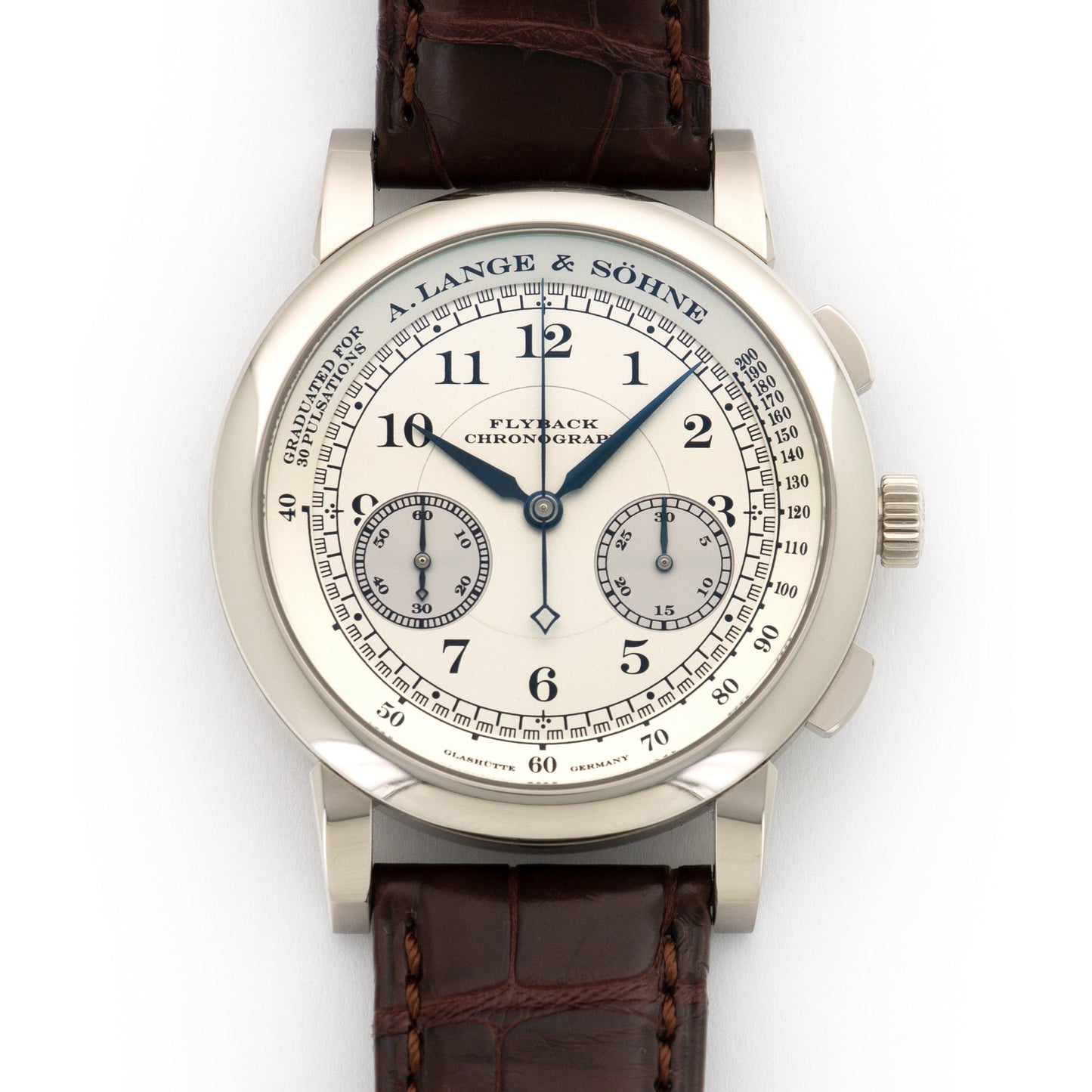 A Lange & Sohne 1815 Chronograph White Gold