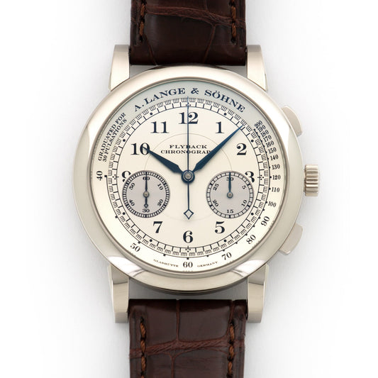 A Lange & Sohne 1815 Chronograph White Gold