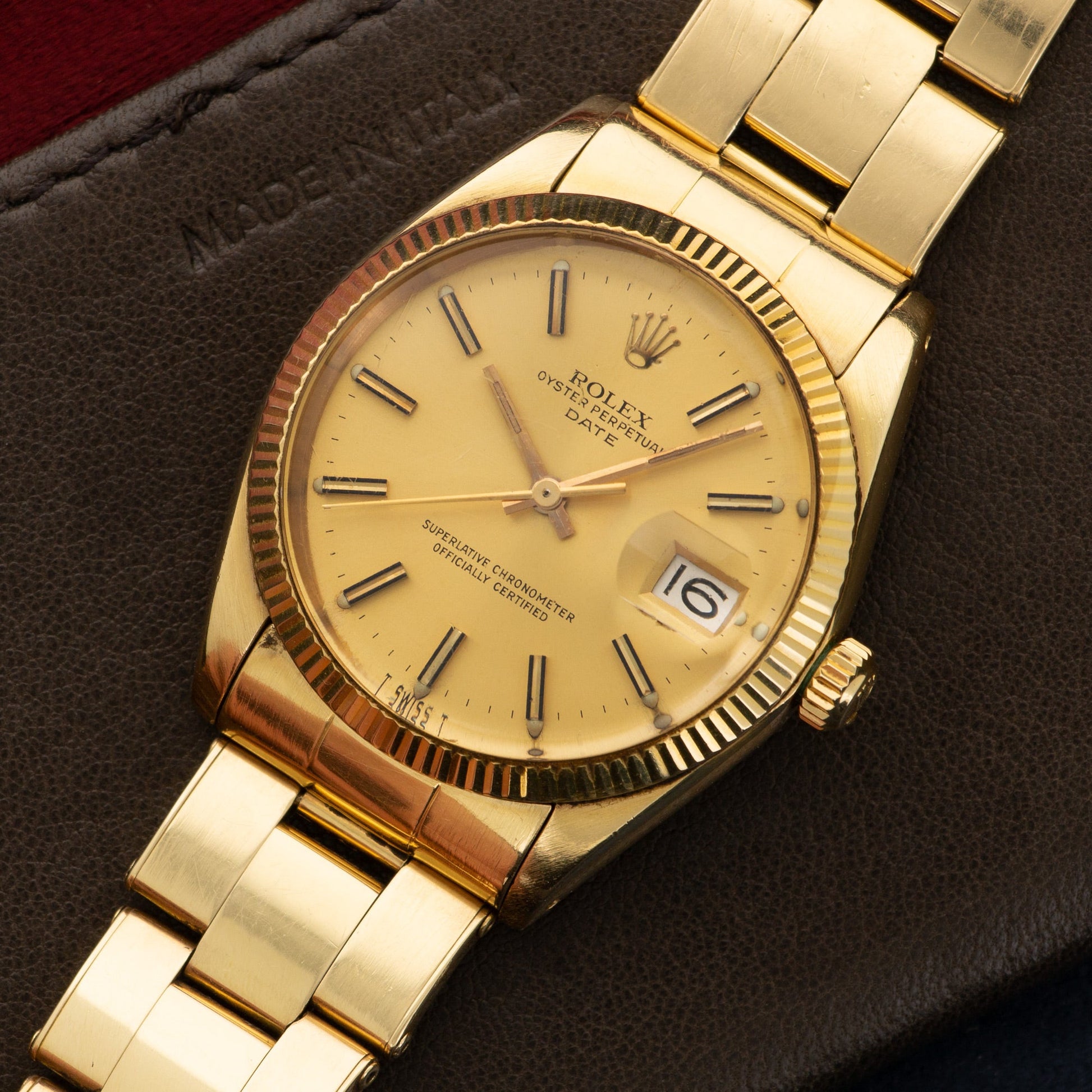 Rolex Yellow Gold Date Watch Ref. 1503