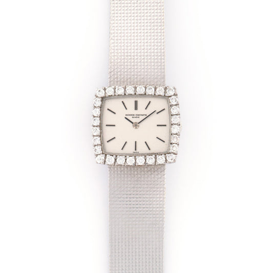 Vacheron Constantin White Gold Diamond Watch