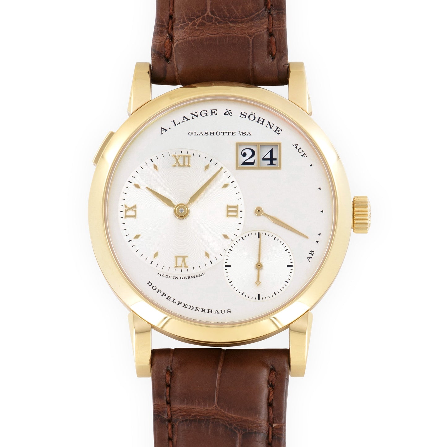 A Lange & Sohne Lange 1 Yellow Gold