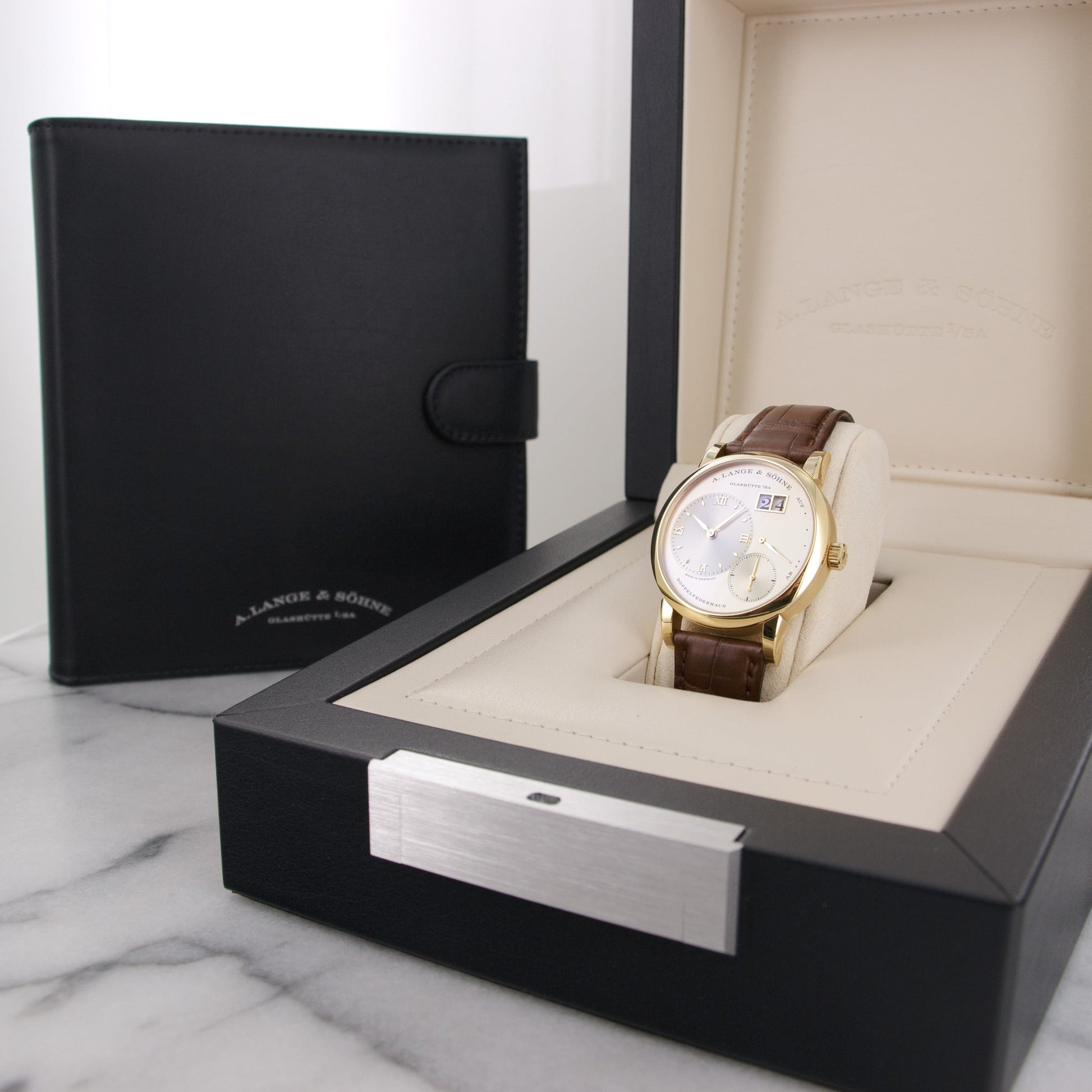 A Lange & Sohne Lange 1 Yellow Gold