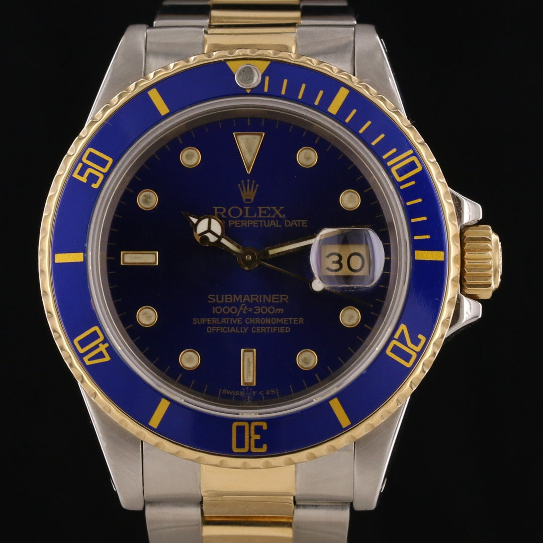 Rolex Submariner 16613 Steel & Gold