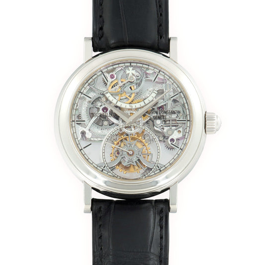 Vacheron Constantin Platinum Skeletonized Tourbillon Watch