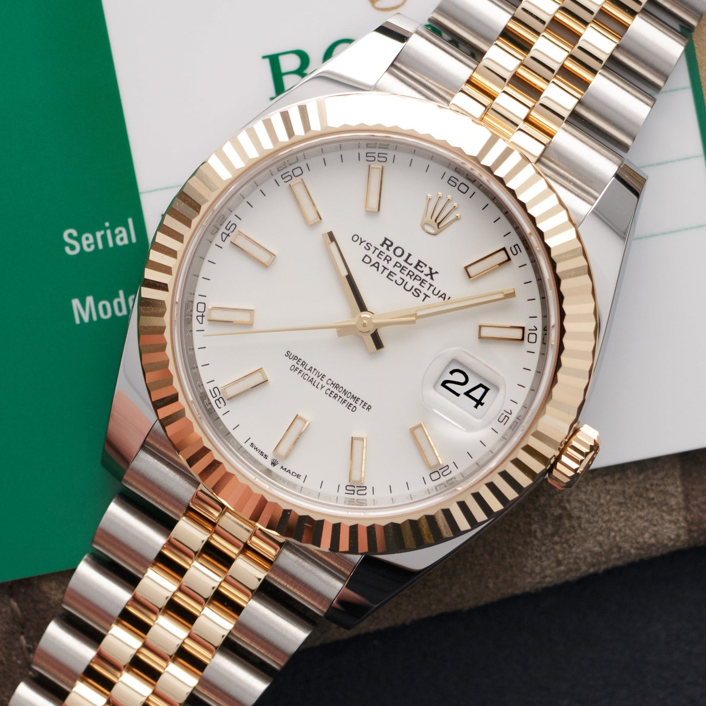 Rolex Two-Tone Datejust 41mm Watch Ref. 126333