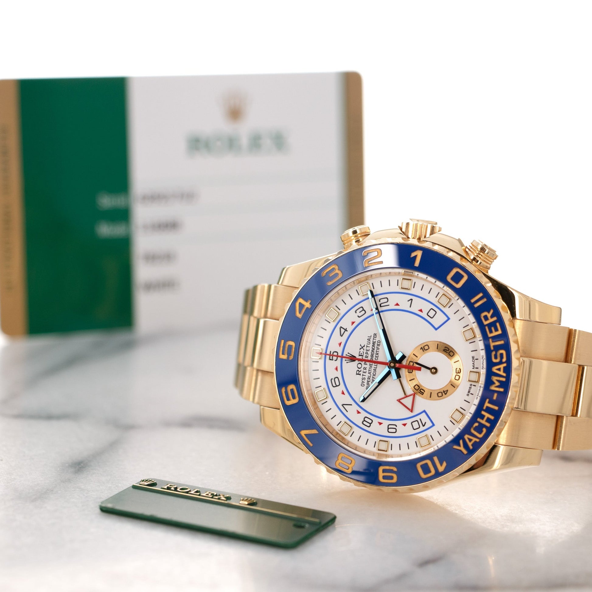 Rolex Yellow Gold Yacht-Master II Watch Ref. 116688