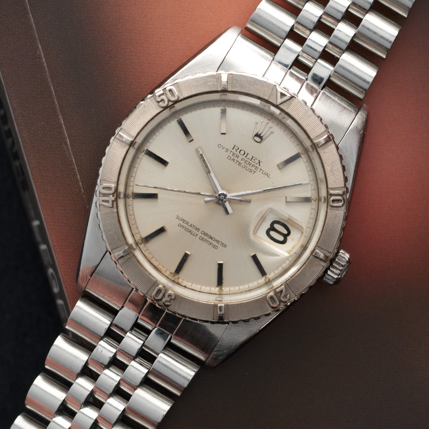 Rolex Steel Datejust Turnograph Watch Ref. 1625