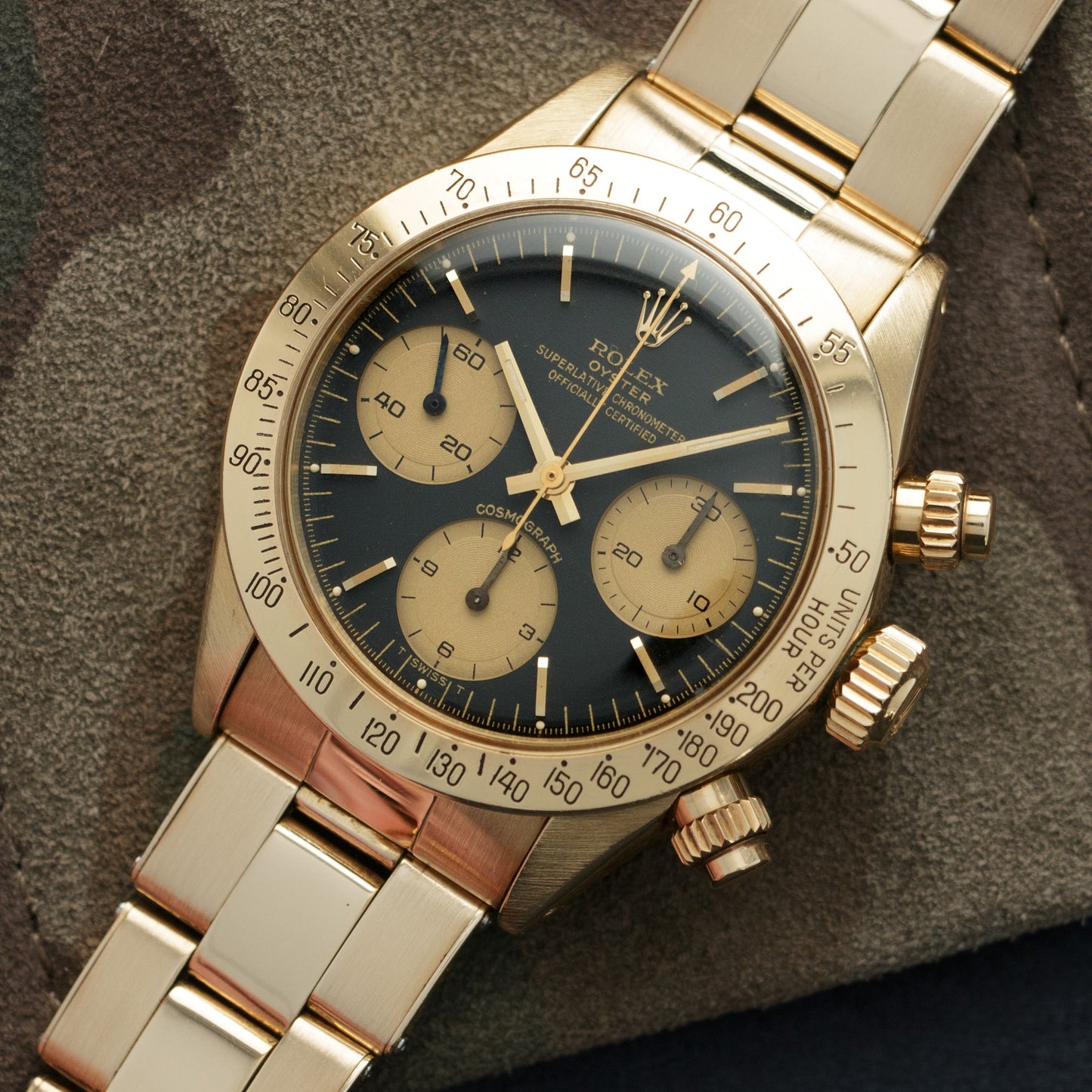 Rolex Yellow Gold Cosmograph Big Eye Watch Ref. 6265