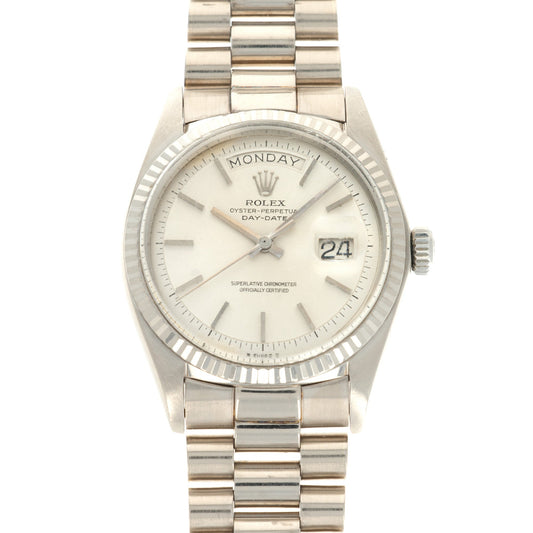 Rolex White Gold Day-Date Watch Ref. 1803