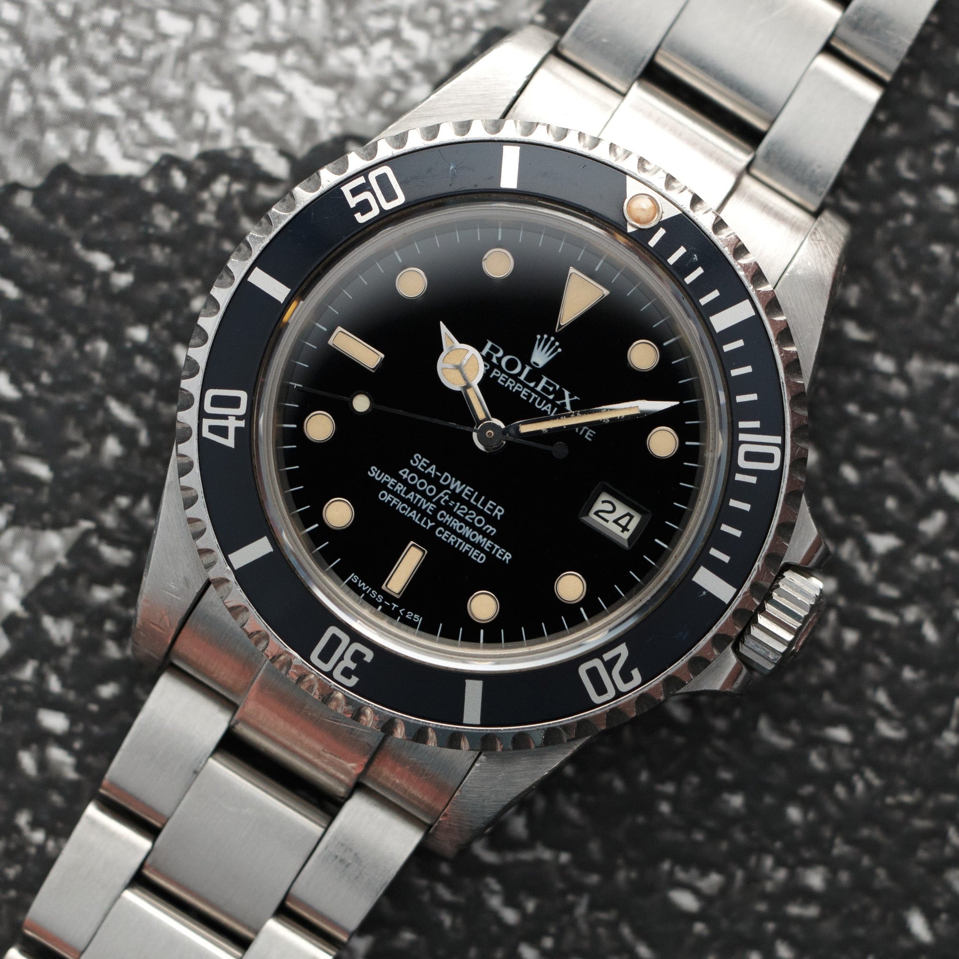 Rolex Steel Triple Six Sea-Dweller Watch Ref. 16660