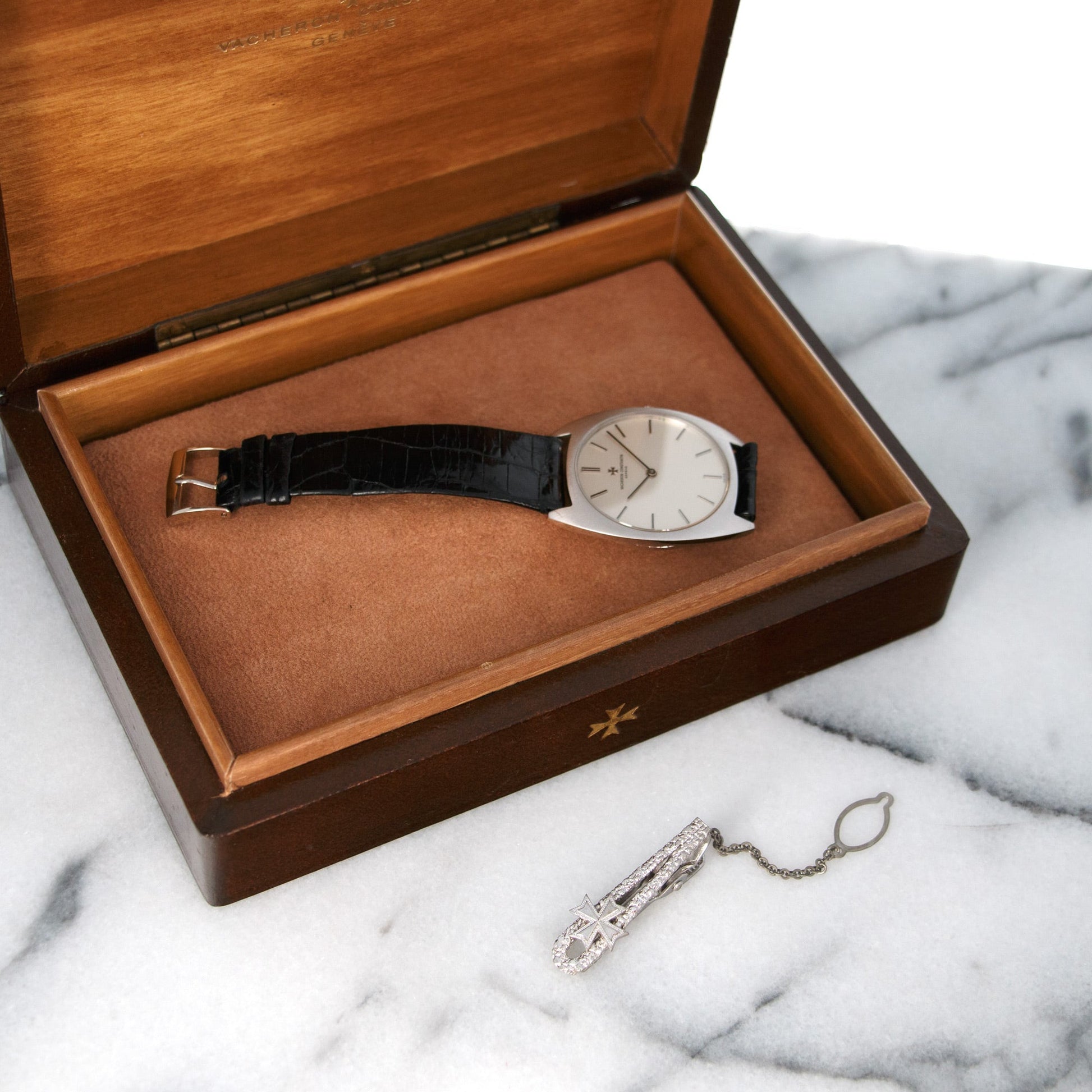 Vacheron Constantin White Gold Mechanical Watch in Original Box