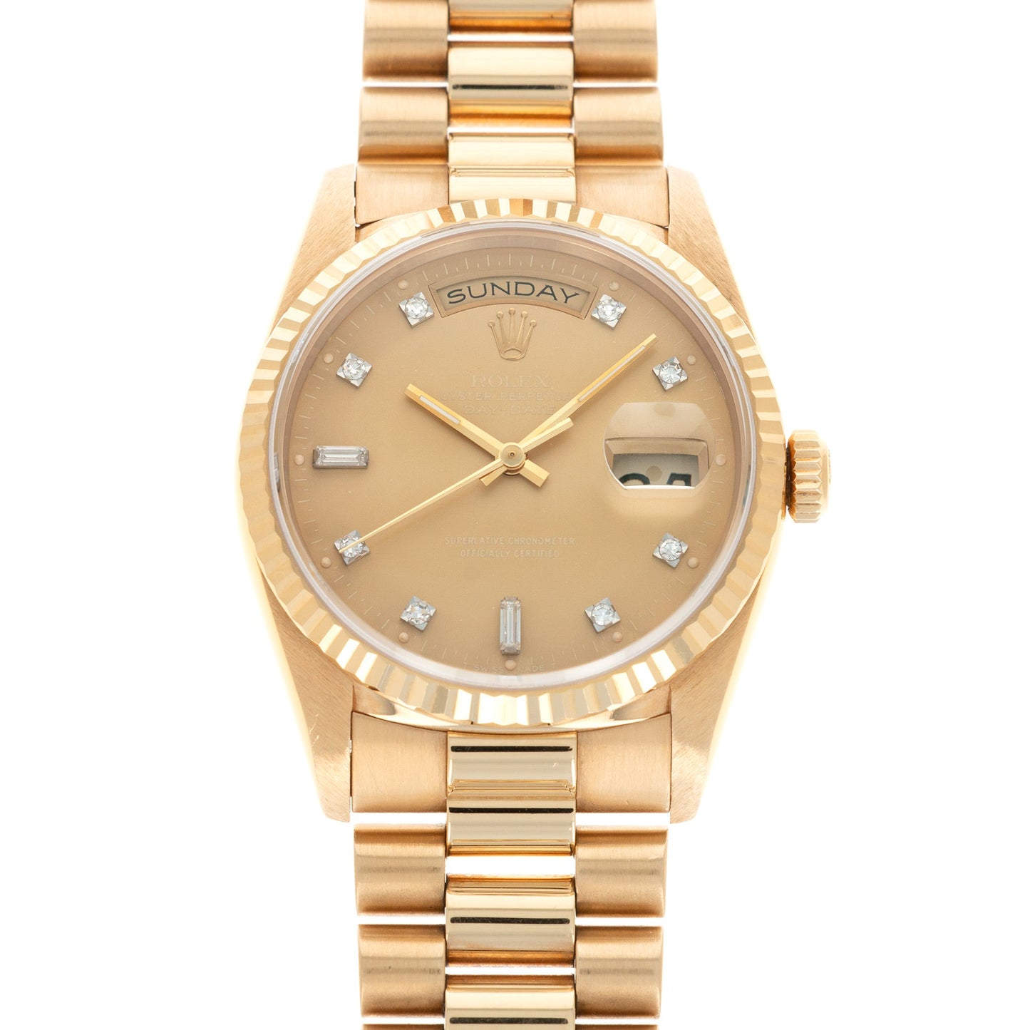 Rolex Yellow Gold Day-Date Watch Ref. 18238