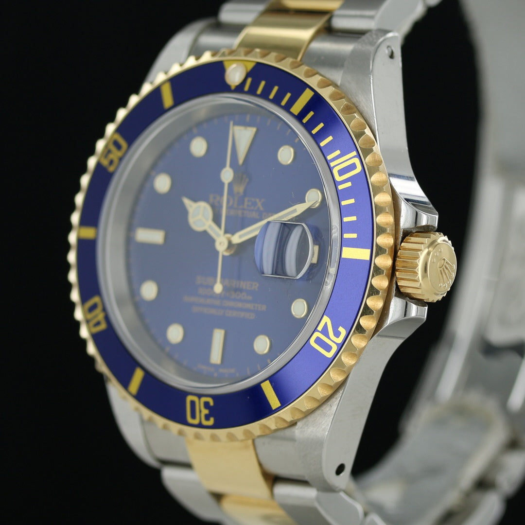 Rolex Submariner 16613 Steel & Gold