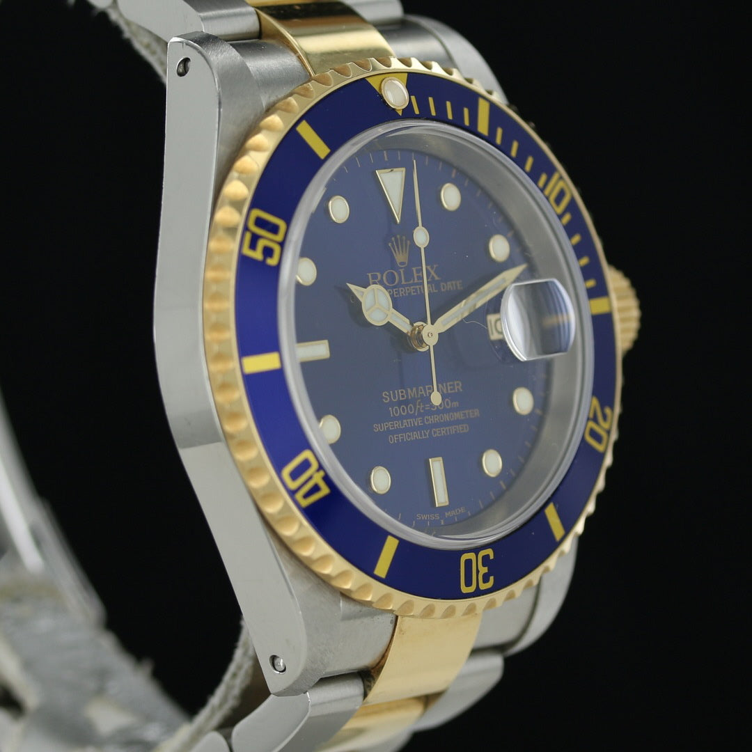 Rolex Submariner 16613 Steel & Gold