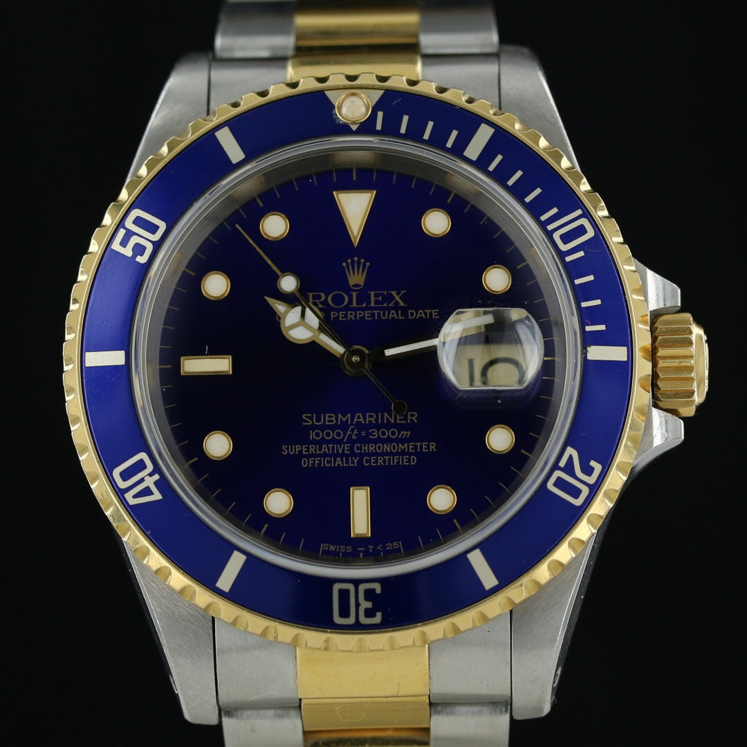 Rolex Submariner 16613 Steel & Gold