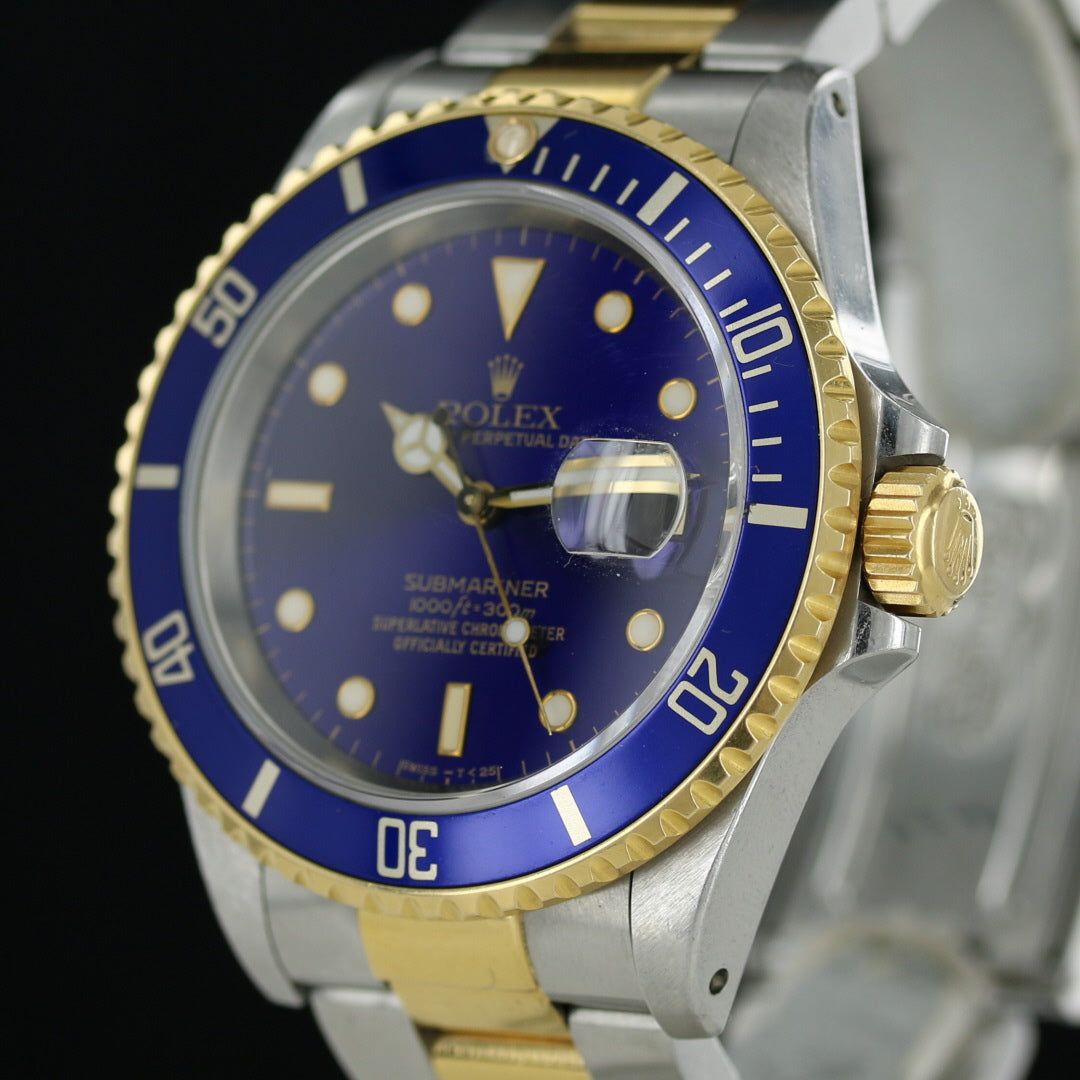 Rolex Submariner 16613 Steel & Gold