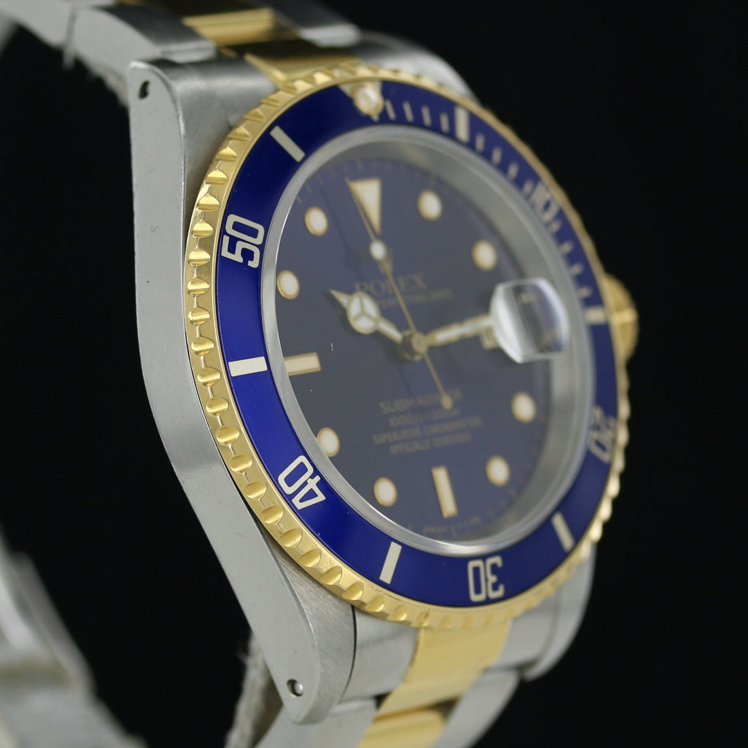 Rolex Submariner 16613 Steel & Gold