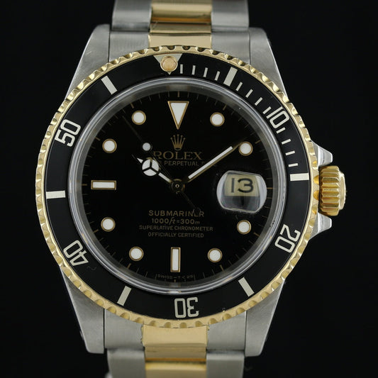 Rolex Submariner 16613 Steel & Gold