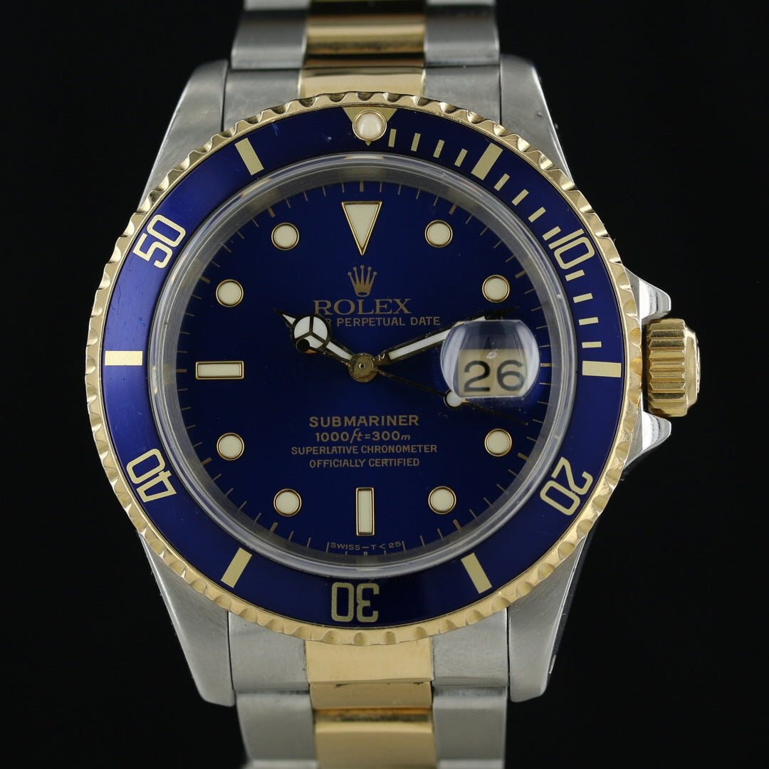 Rolex Submariner 16613 Steel & Gold