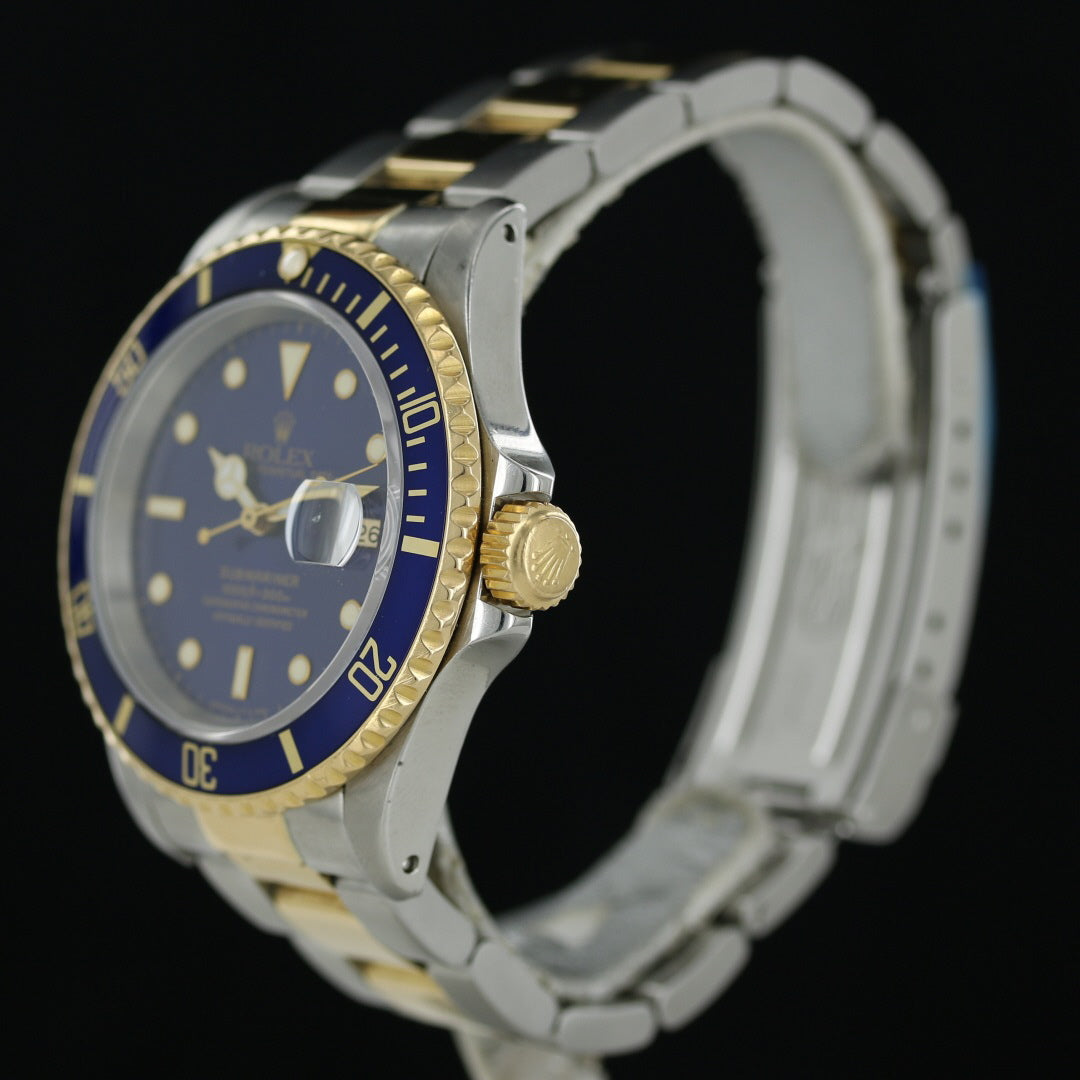 Rolex Submariner 16613 Steel & Gold