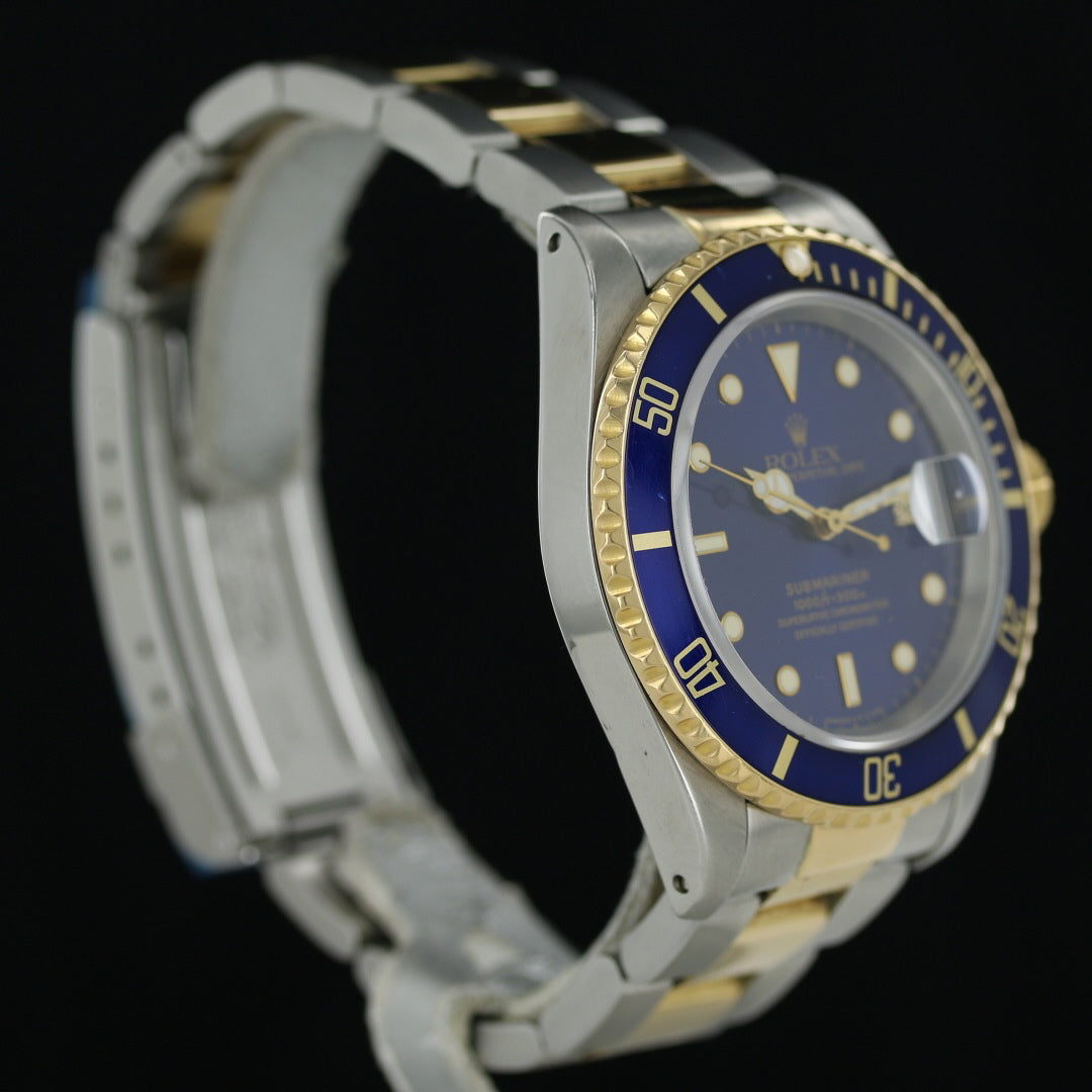 Rolex Submariner 16613 Steel & Gold