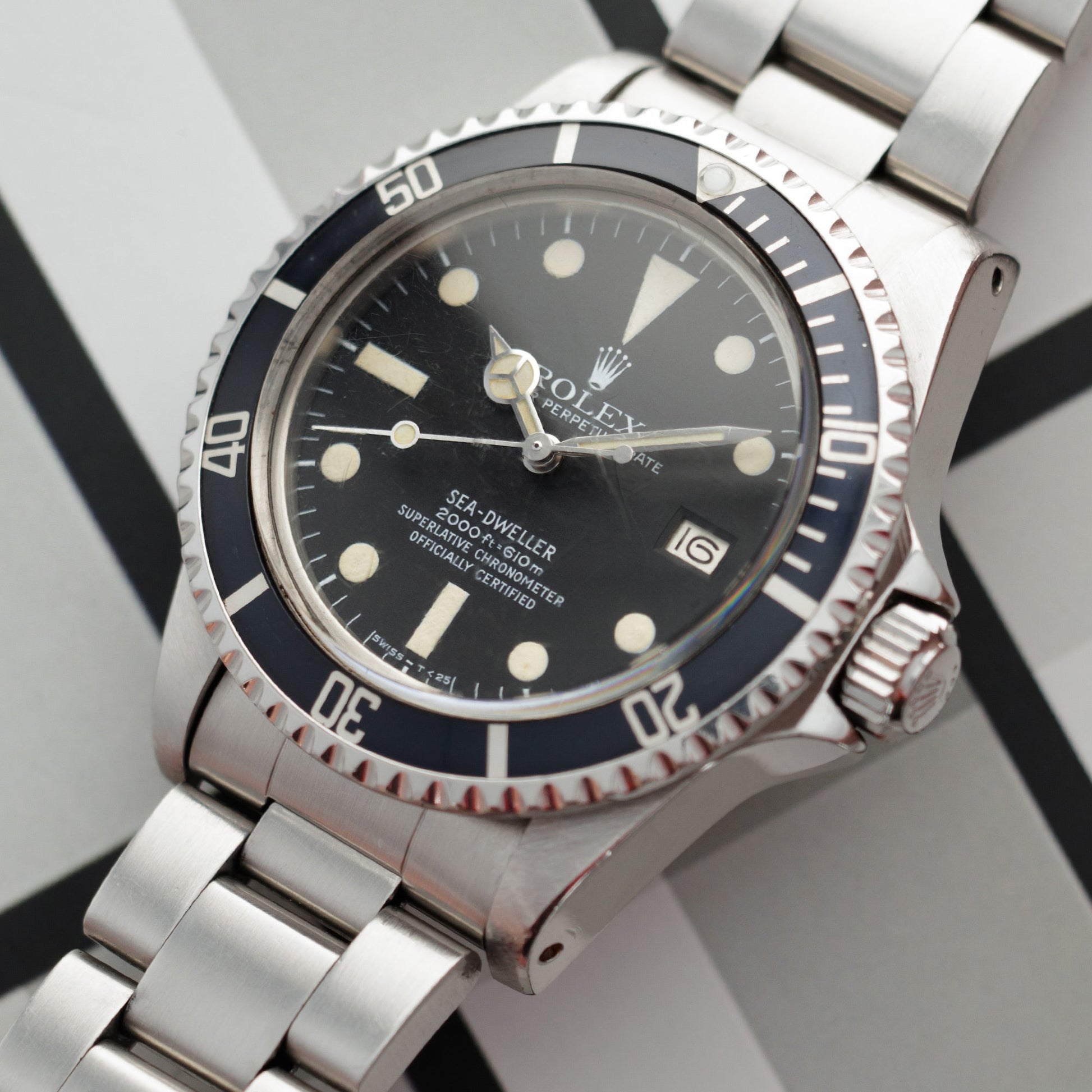 Rolex Steel Sea-Dweller Ref. 1665 Great White with Mk 1 Dial